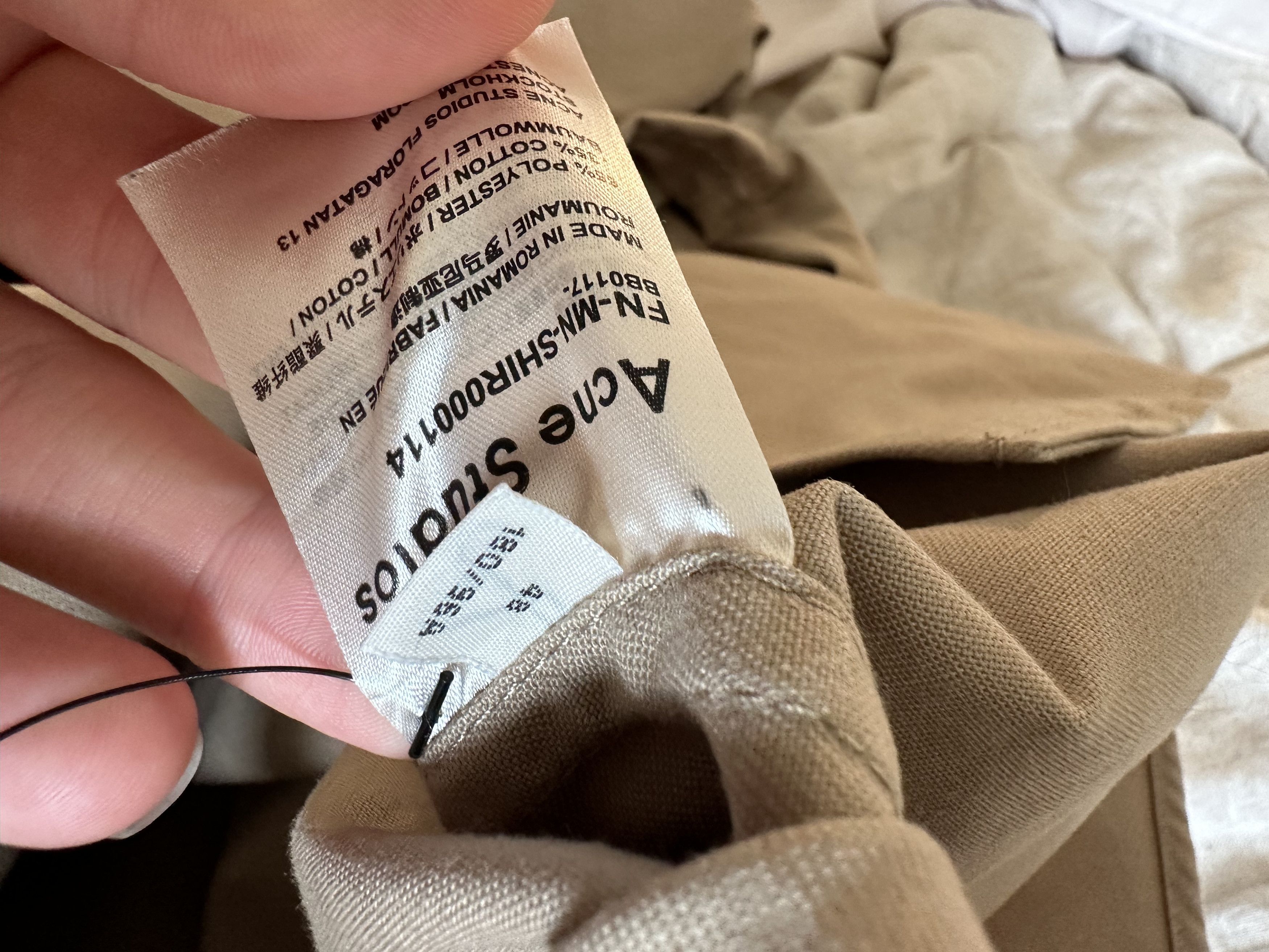 Acne Studios Acne Studios Overshirt Size US XXL / EU 58 / 5 - 5 Thumbnail
