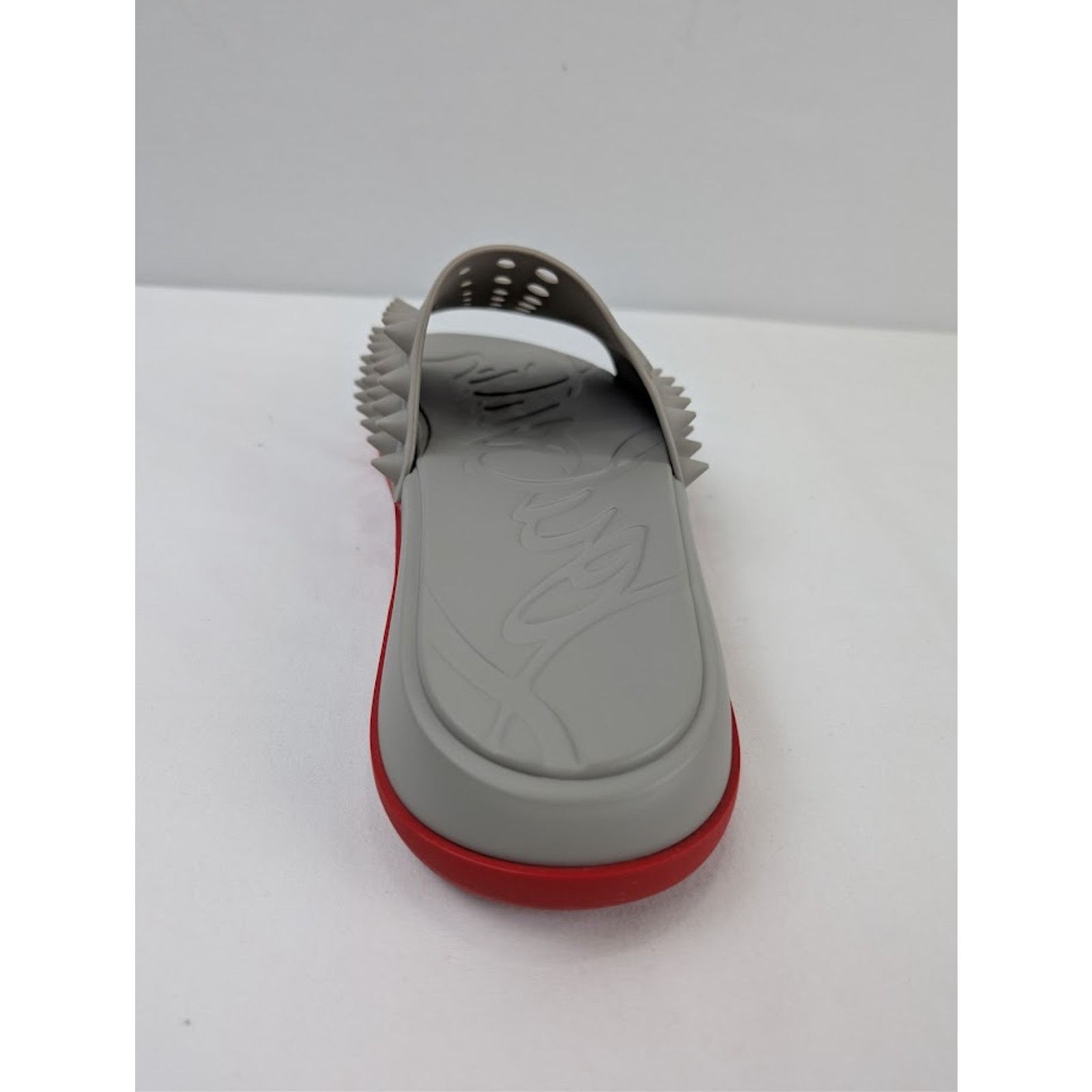 Christian Louboutin o1rshd1 Take It Easy Flat Slippers in Goose Size US 12 / EU 45 - 17 Thumbnail