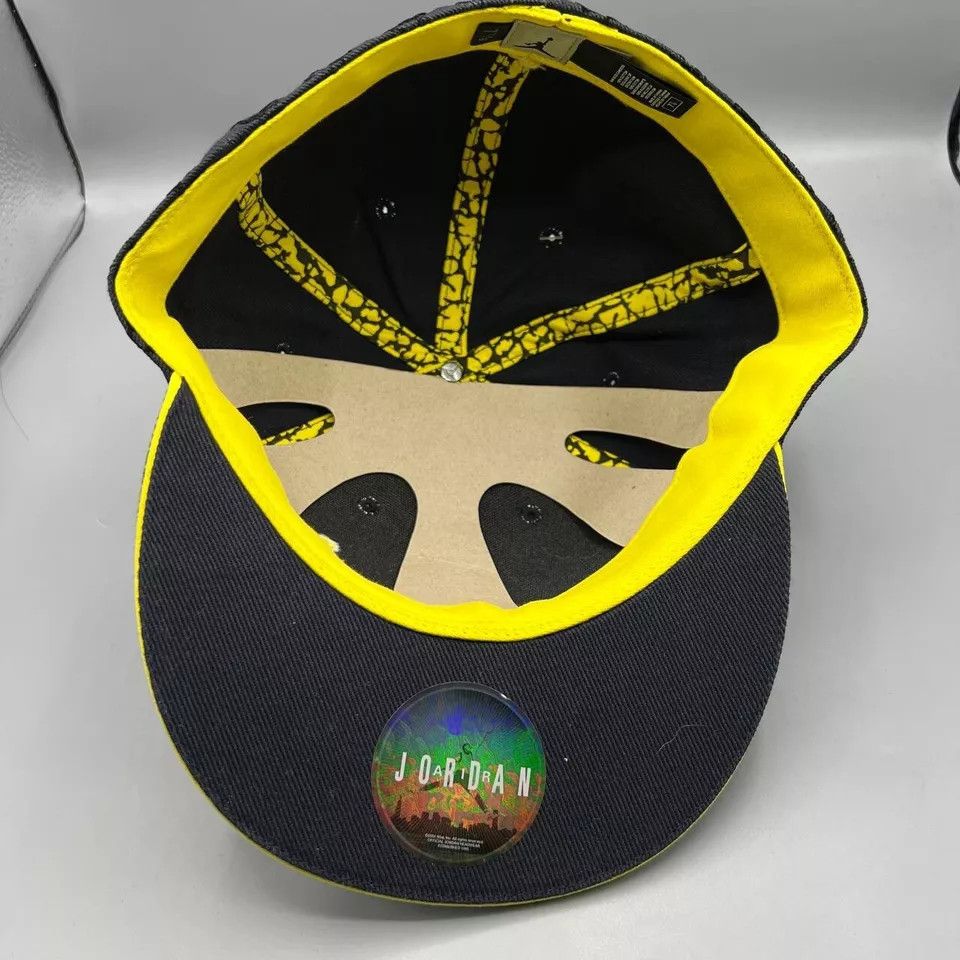 Jordan Brand Air Jordan Hat Men 7 7/8 Cement Elephant Jumpman Fitted Cap Size ONE SIZE - 5 Thumbnail