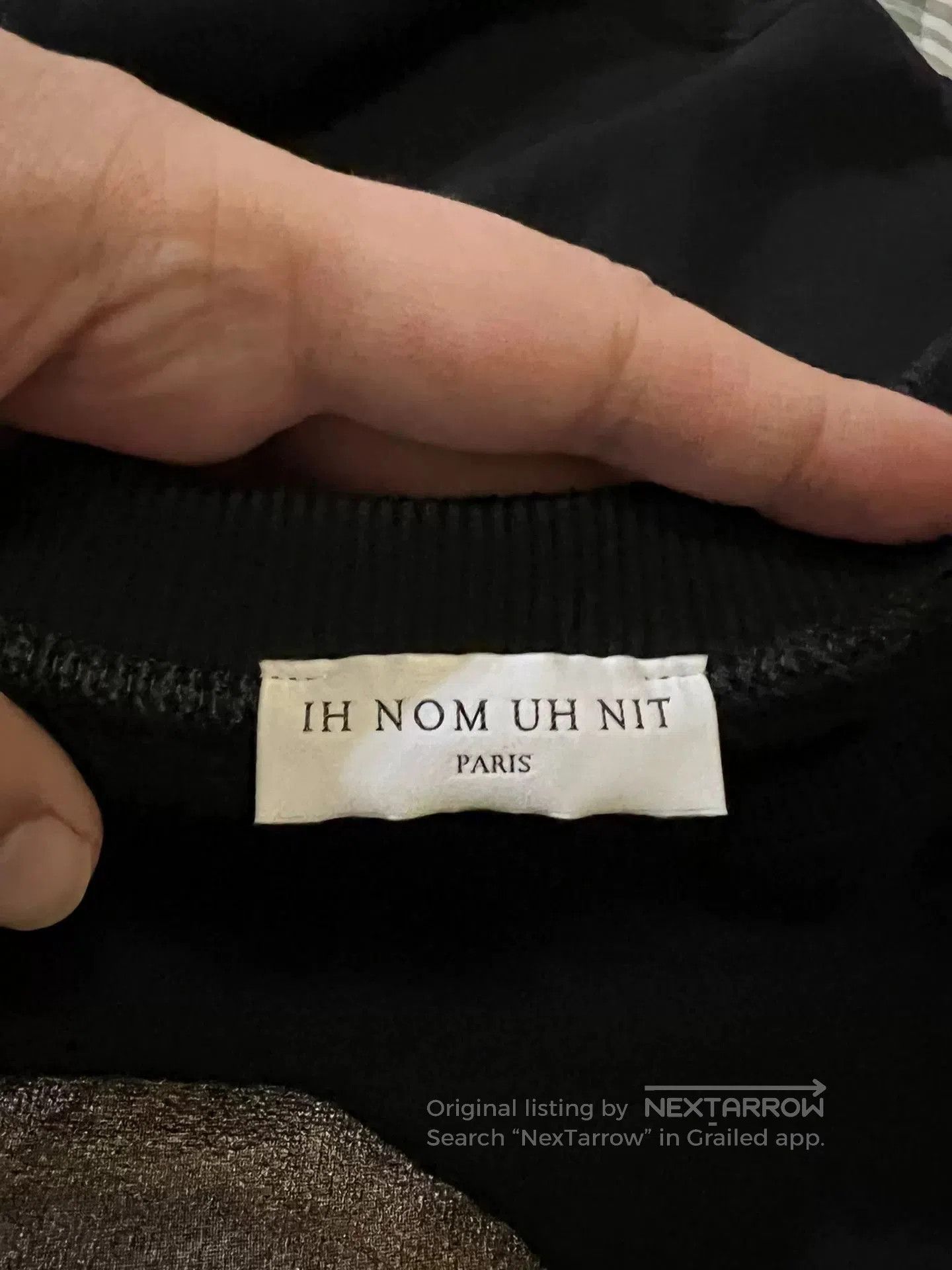 Ih Nom Uh Nit IH NOM UH NIT Thick Fleece Hoodie. Size US XL / EU 56 / 4 - 5 Thumbnail
