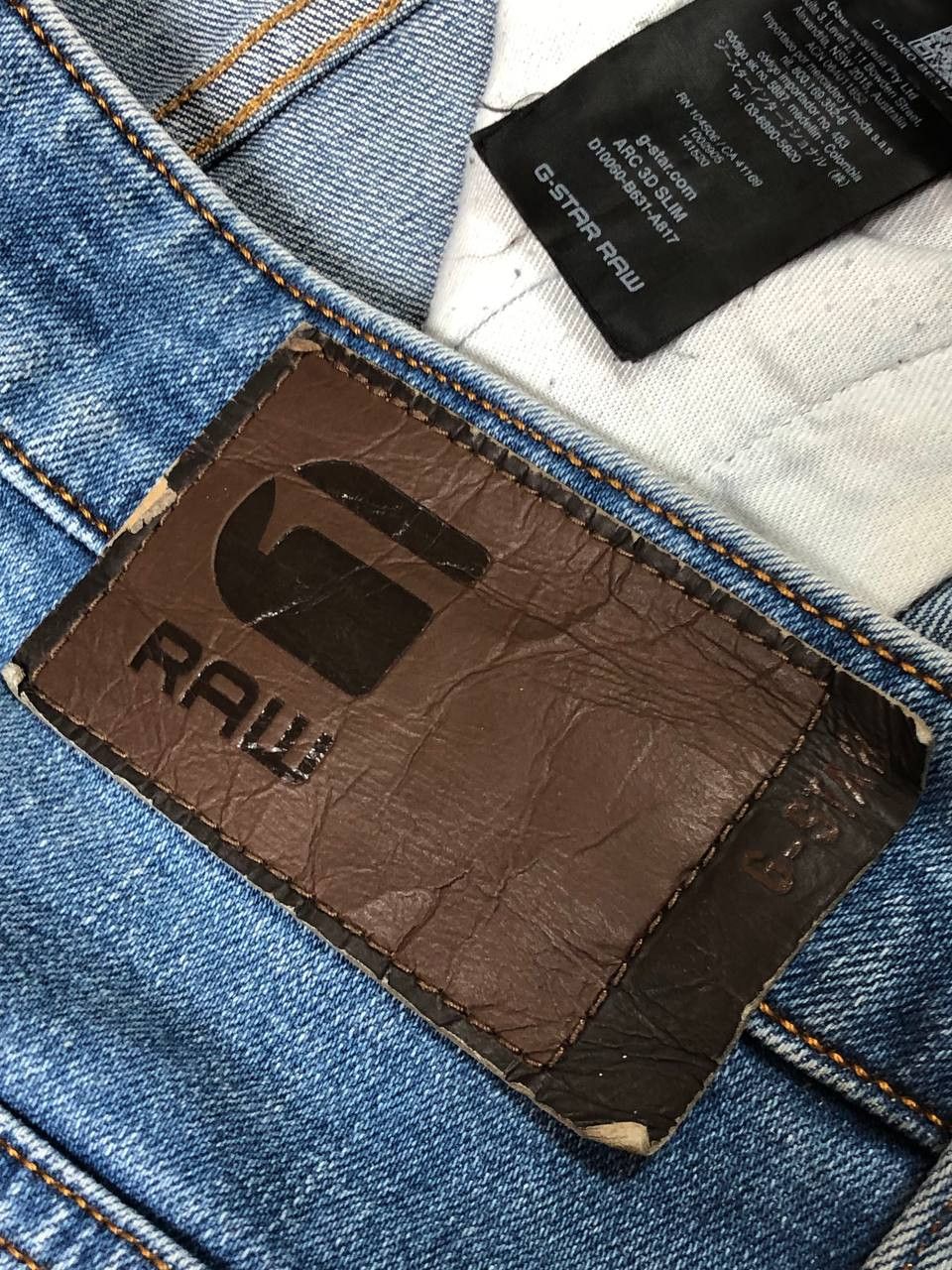 G-Star × Vintage Y2K Vintage Jeans Streetwear Rare Casual Style Size US 32 / EU 48 - 7 Thumbnail