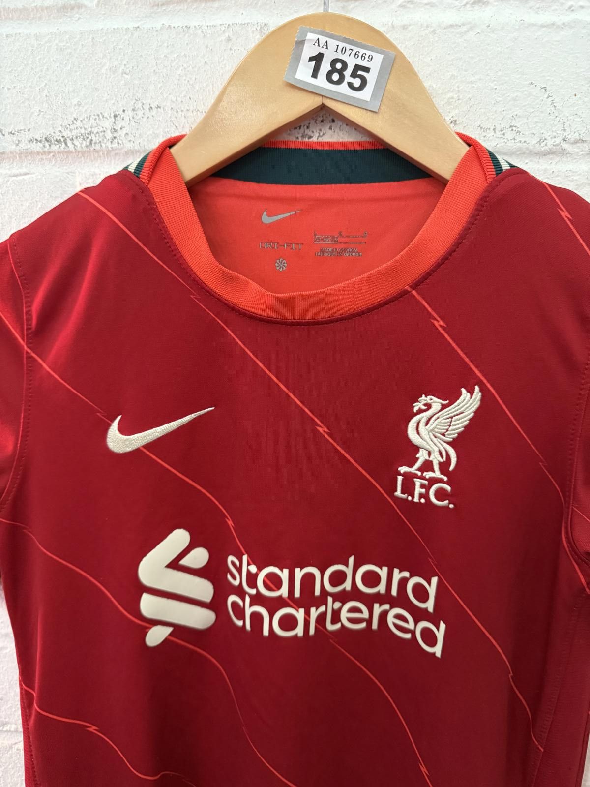 Nike Liverpool FC Thiago #6 Soccer Jersey 2023 Season Size ONE SIZE - 3 Thumbnail