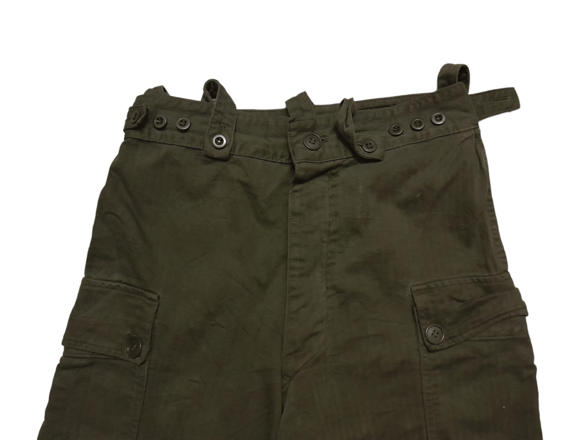 Vintage KL BAWI 1968 Herringbone Trouser (S162) Size US 28 / EU 44 - 3 Thumbnail