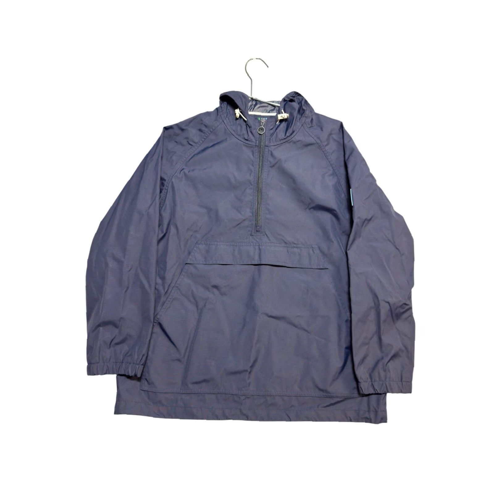 Tory Burch Tory Burch Sport All-Weather Jacket Navy Blue L Women Full Zip Hooded Waterproof Wind-Resistant Logo Quilted Outdoor All Seasons Jacket Size L / US 10 / IT 46 - 2 Thumbnail