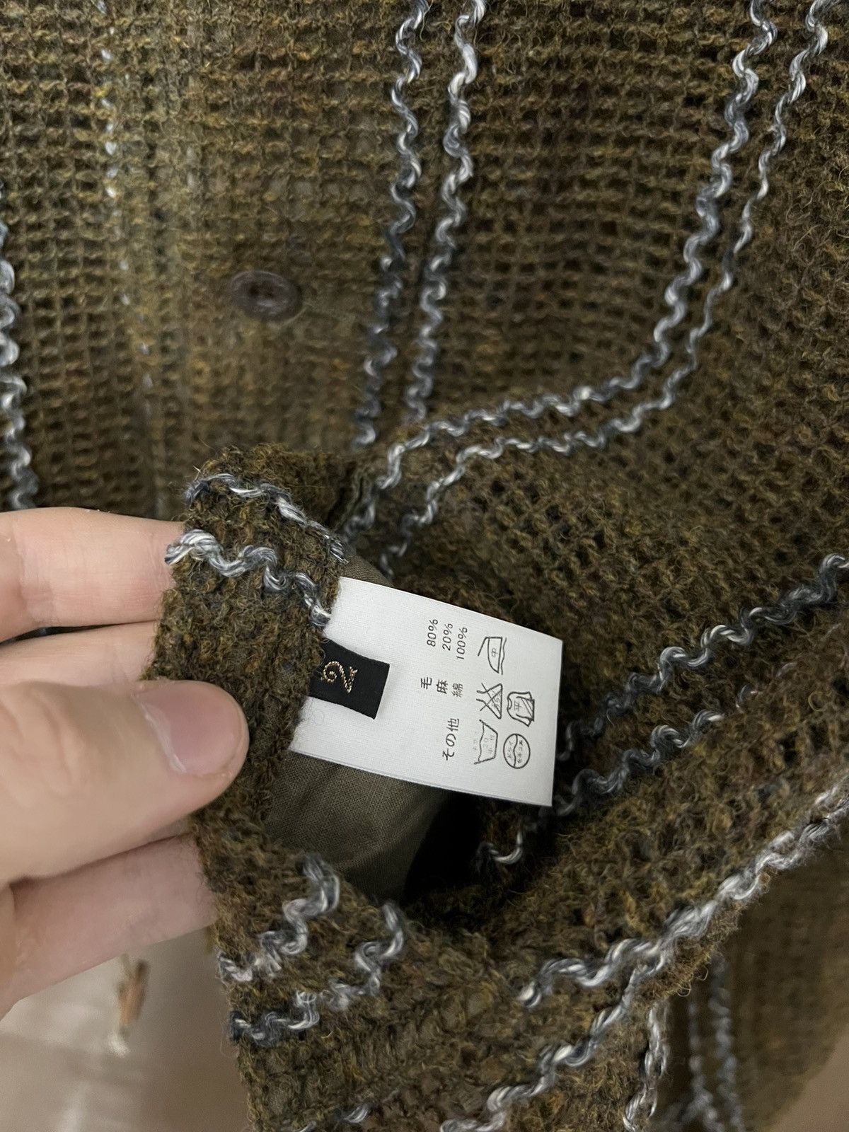 Kapital Kapital Knitted Button Up Hippy Hoodie Size US L / EU 52-54 / 3 - 7 Thumbnail