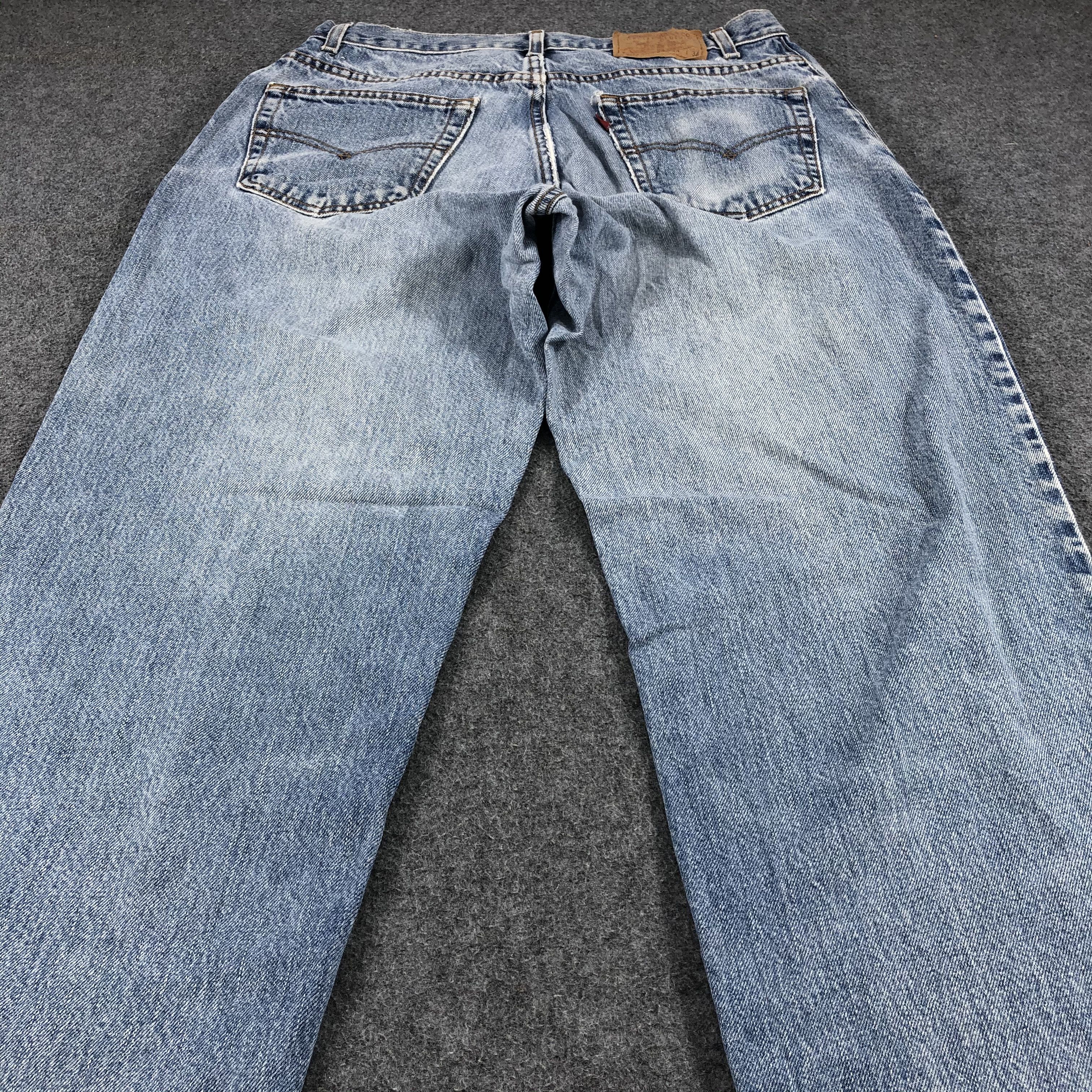 Levi's Vintage 90s Light Wash Levis 560 Jeans-JM1023 Size US 33 - 4 Thumbnail