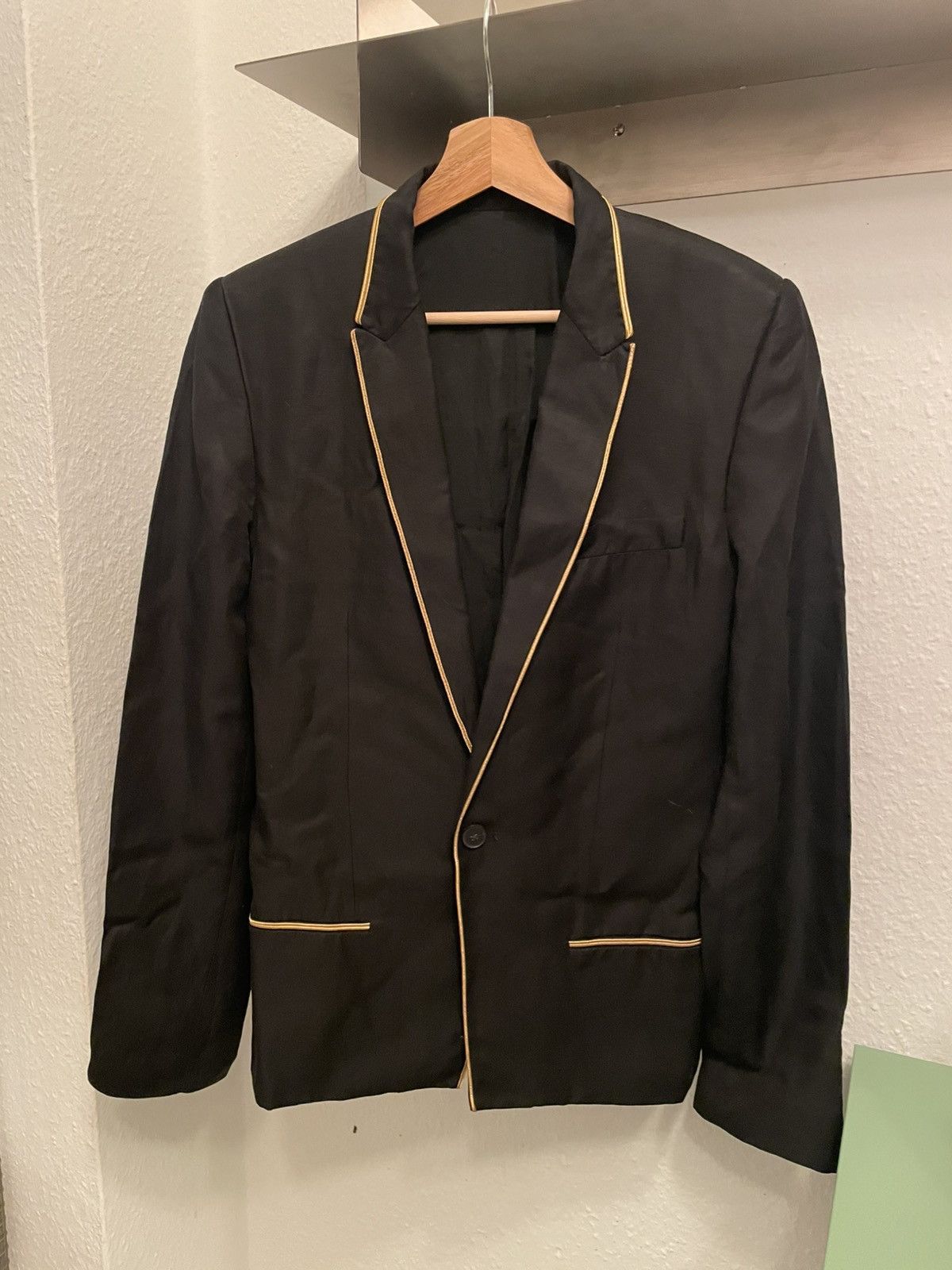 Haider Ackermann Haider Ackermann Silk Blend Blazer SS16 Size 48R - 1 Thumbnail