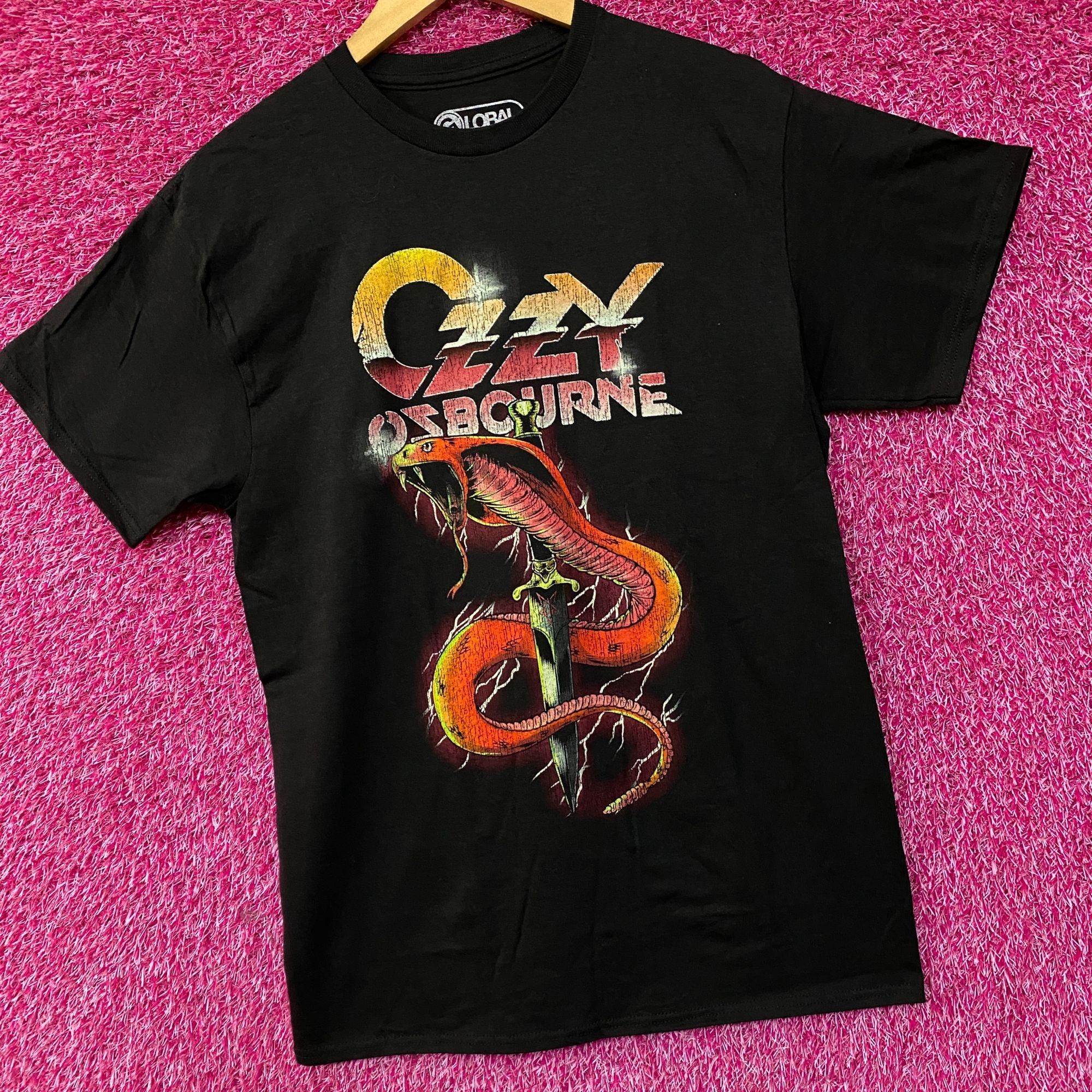 Ozzy Osbourne Ozzy Ozbourne Cobra Graphic Design T-Shirt Medium Size US M / EU 48-50 / 2 - 3 Thumbnail