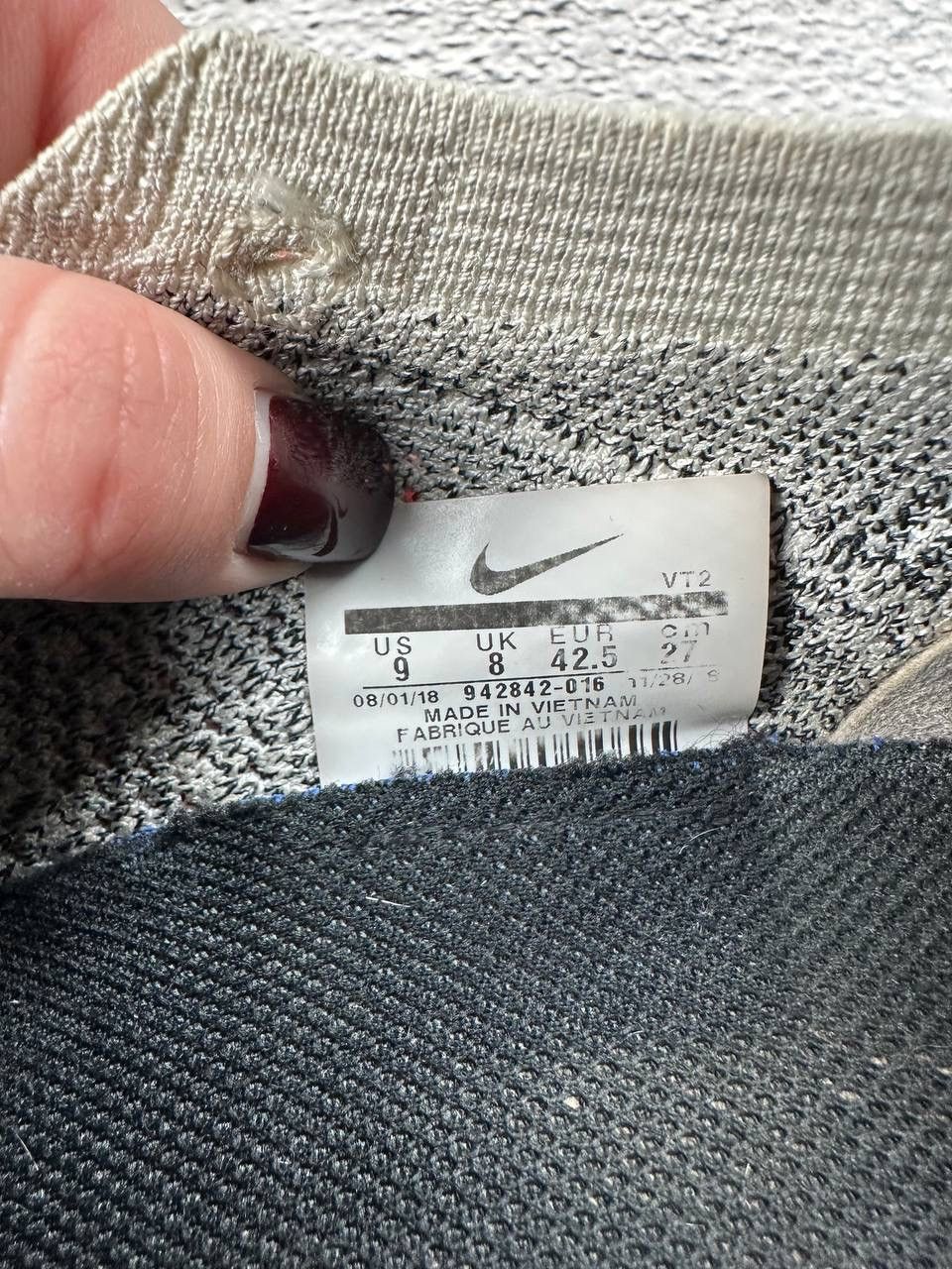 Vintage Nike Vapormax Sneakers Y2K Hype SK8 Distressed