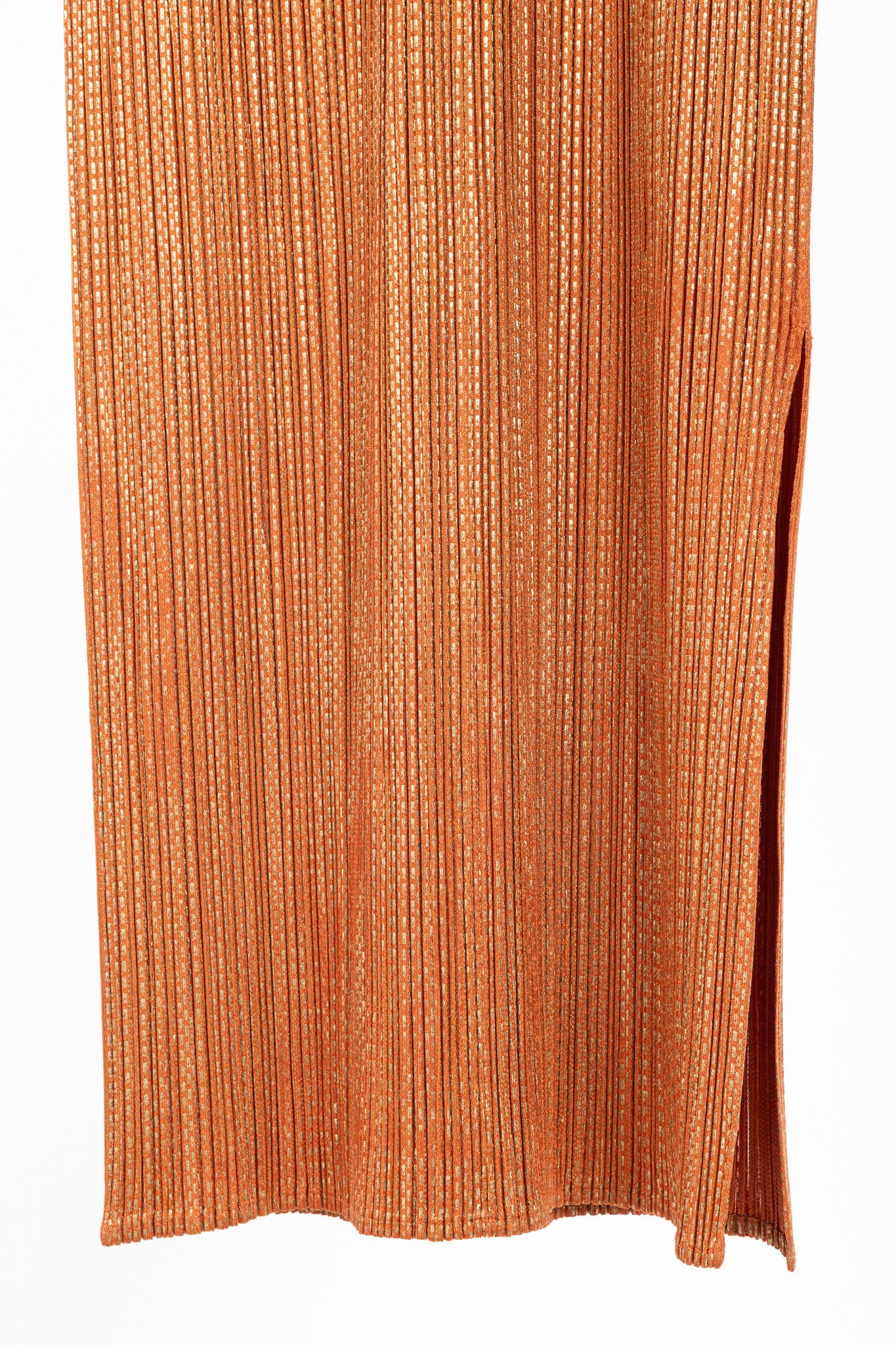 Pleats Please Issey Miyake Pleats Please Issey Miyake Metallic Sleeveless Maxi Dress Size M / US 6-8 / IT 42-44 - 5 Thumbnail