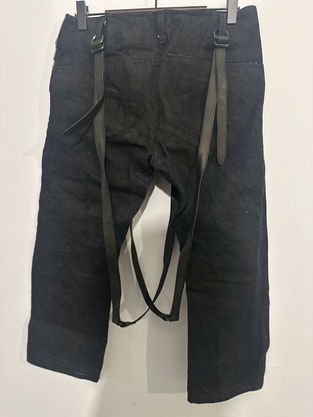 Incarnation Incarnation waxed jeans with Guidi leather belt Size US 30 / EU 46 - 2 Thumbnail