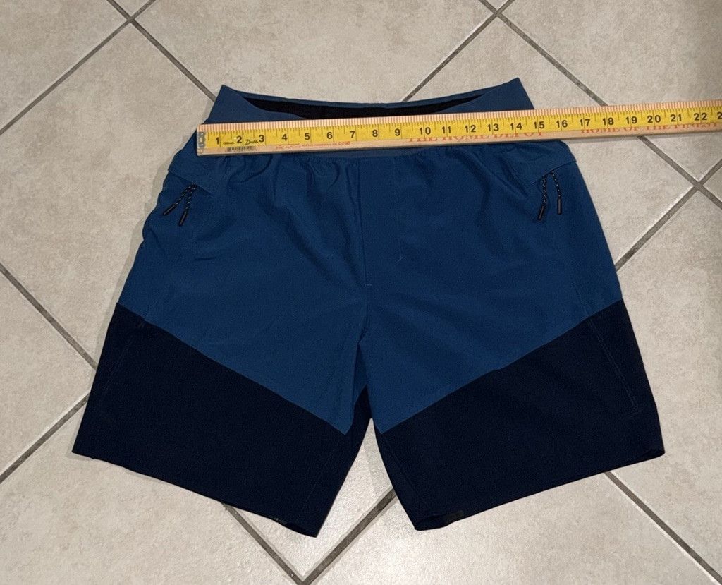 Lululemon Lululemon Namaste At The Beach Short 8” Size M True Navy Size US 30 / EU 46 - 6 Thumbnail