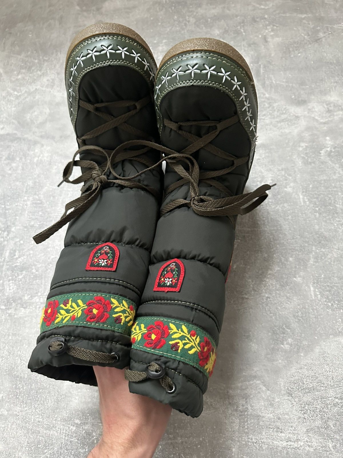 Esprit Vintage Espirit high top boots punk avant garde style Size US 6 / IT 36 - 3 Thumbnail
