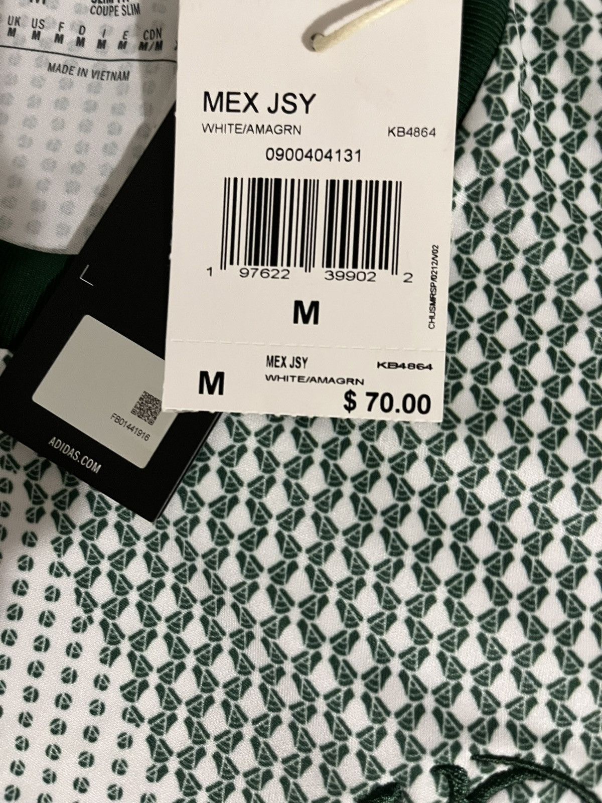Adidas adidas Mexico FIFA World Cup AeroReady Soccer Jersey Size US M / EU 48-50 / 2 - 5 Thumbnail