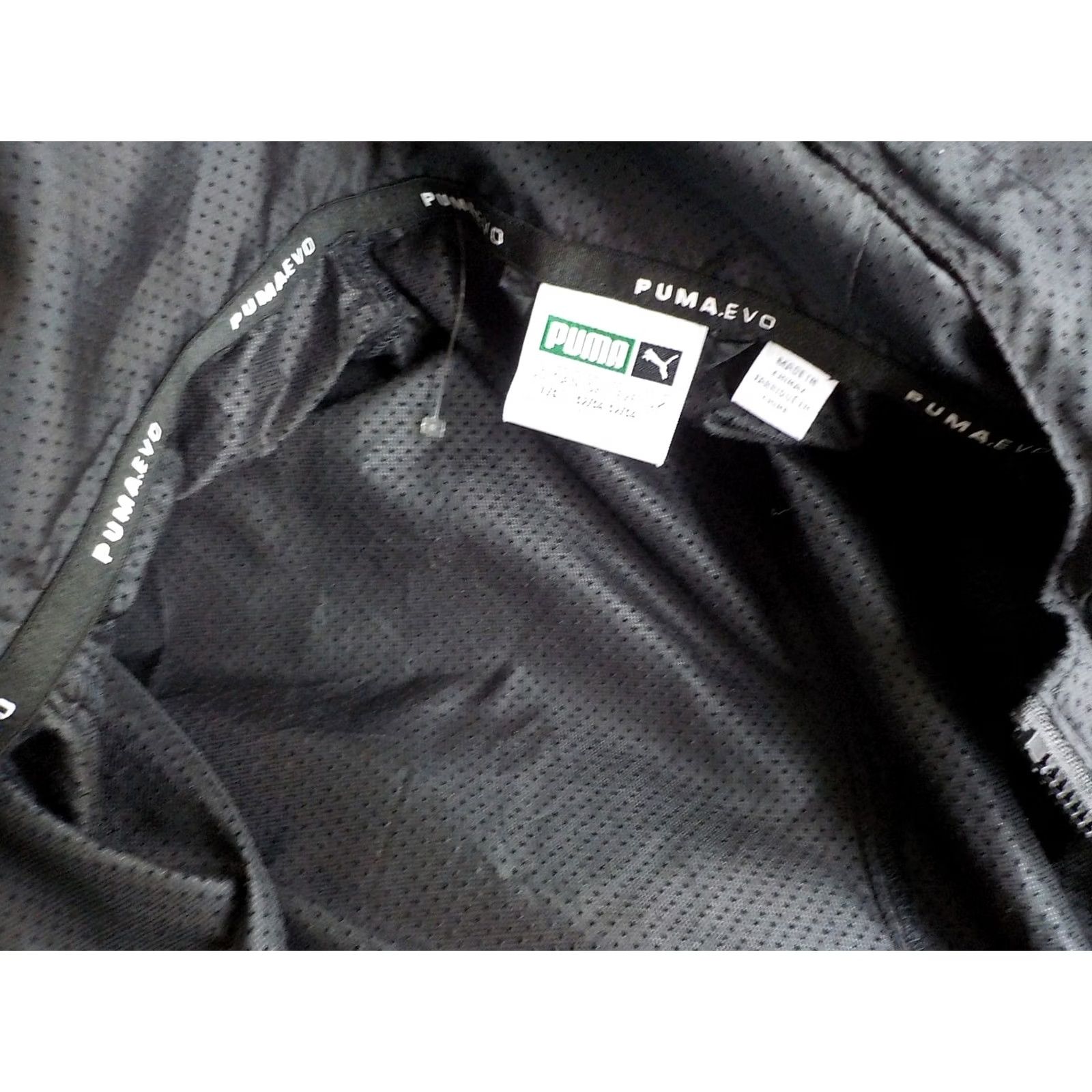 Puma PUMA EVO Reset Short Sleeve Wind Top Zipper Front Black Polyester SZ L NWT Mens Jacket Size US L / EU 52-54 / 3 - 5 Thumbnail