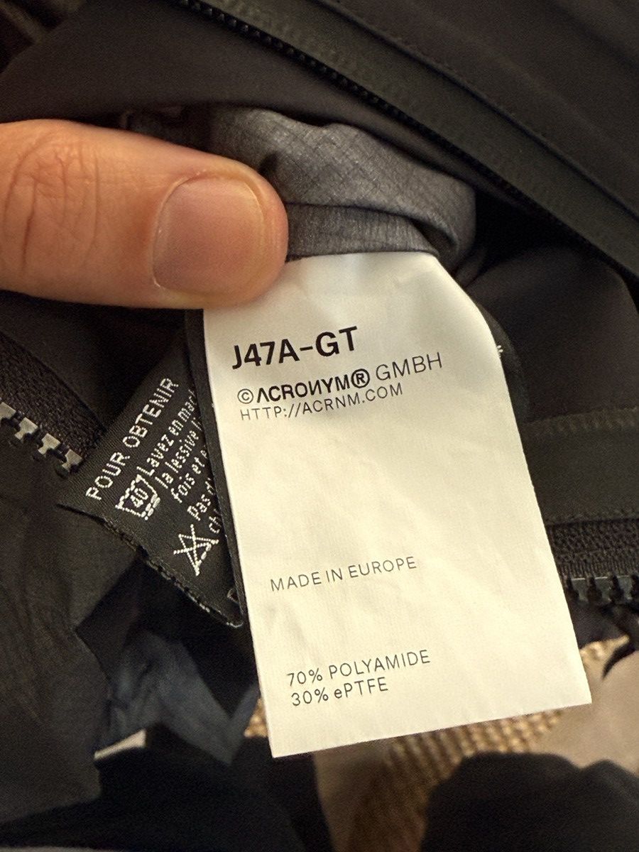 Acronym ACROИYM® J47A-GT Size US L / EU 52-54 / 3 - 10 Thumbnail