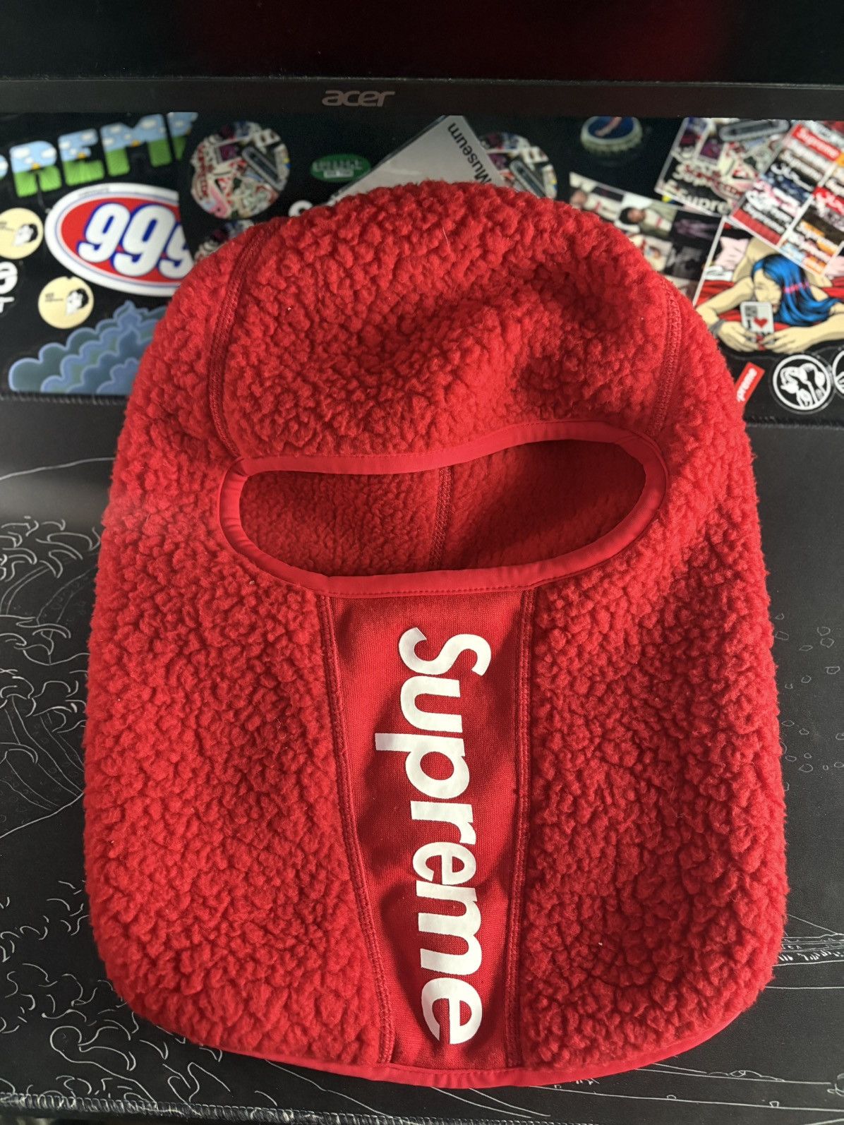 Polartec × Supreme Supreme polartec deep pile ski mask | Grailed