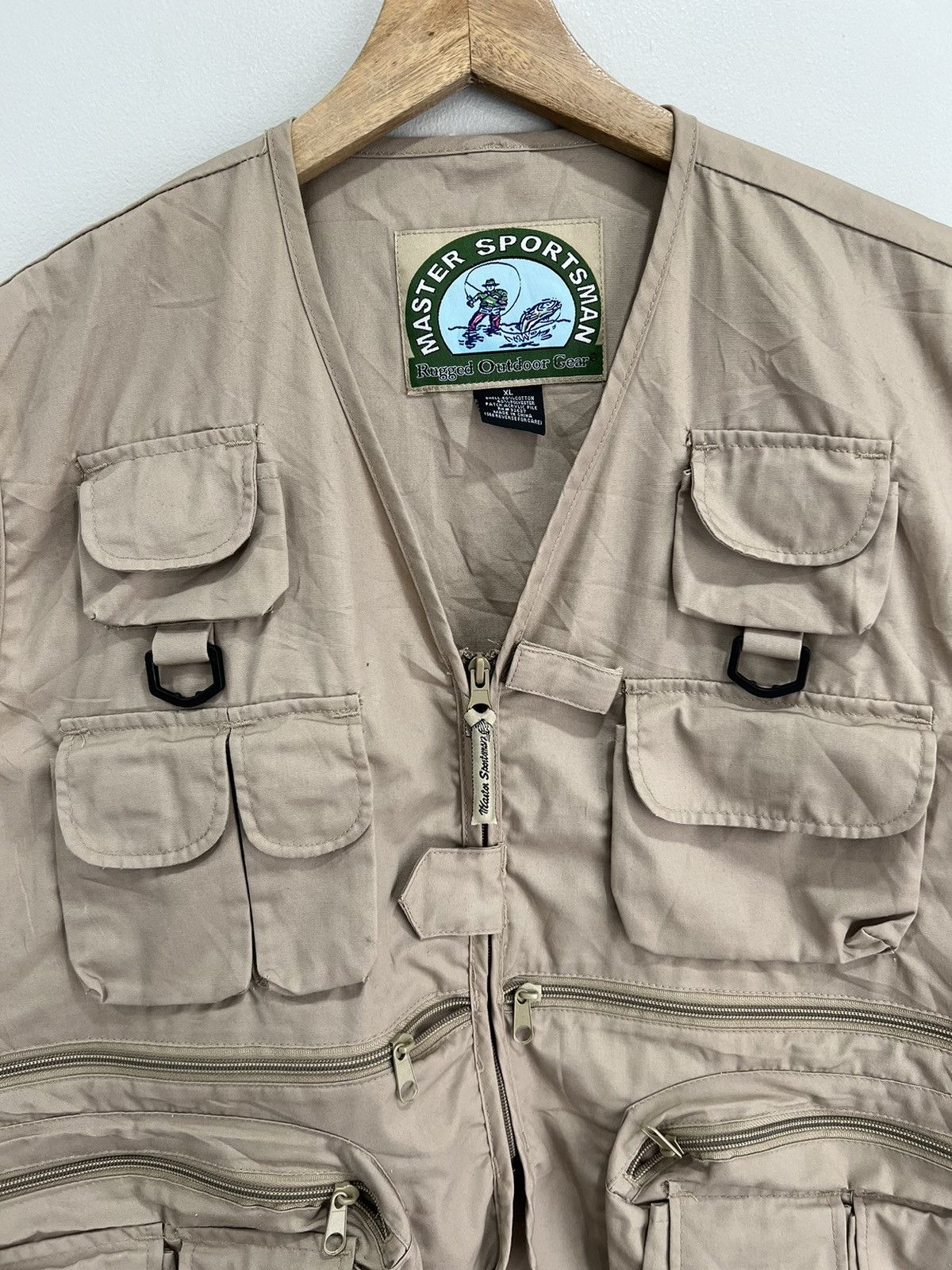 Vintage Vintage Fishing Vest Utility Pockets multi hunting Size US XL / EU 56 / 4 - 4 Thumbnail