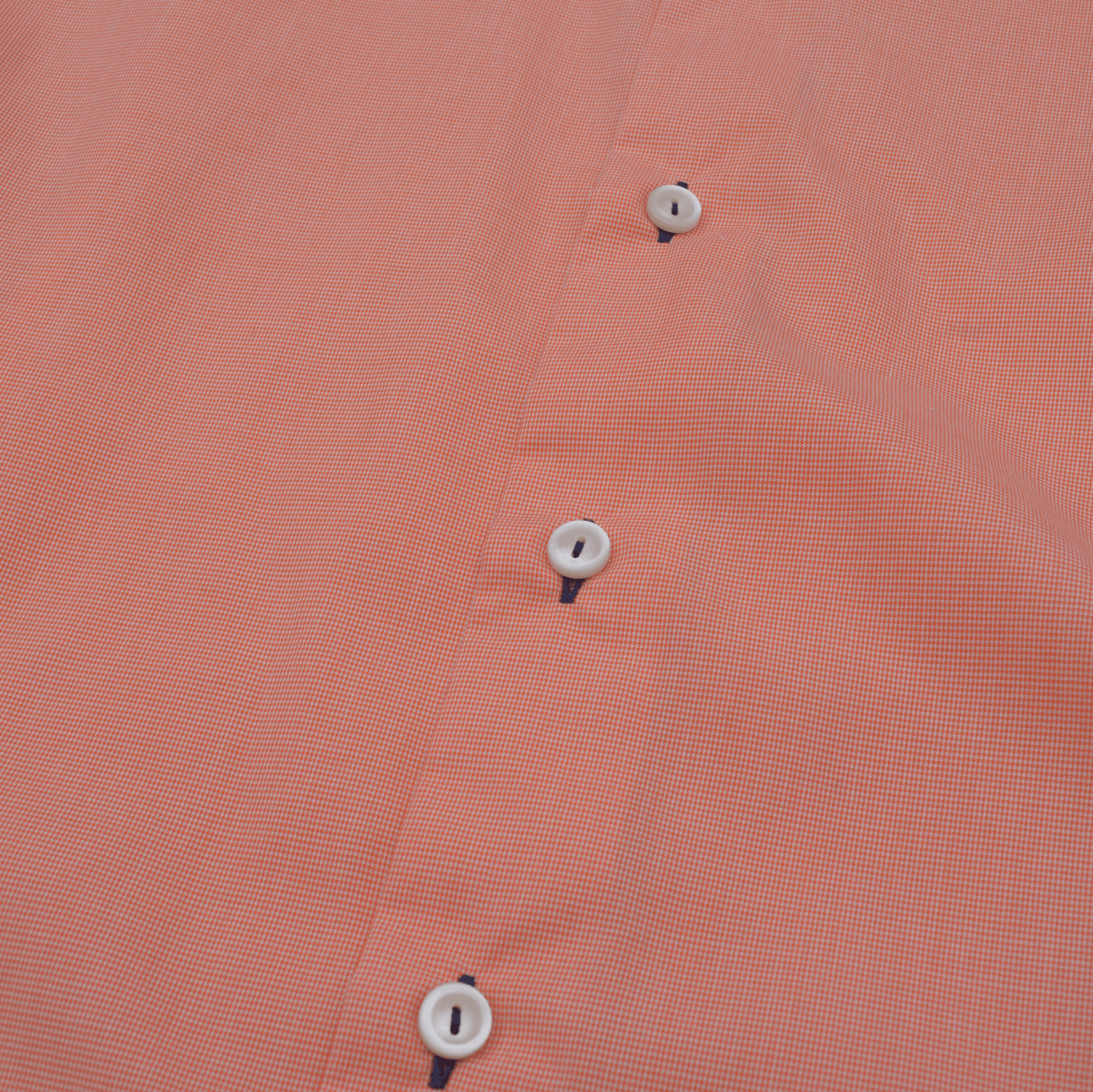 Eton ETON Slim Contemporary Orange Check Gingham Plaid Shirt 40 Size US M / EU 48-50 / 2 - 4 Thumbnail