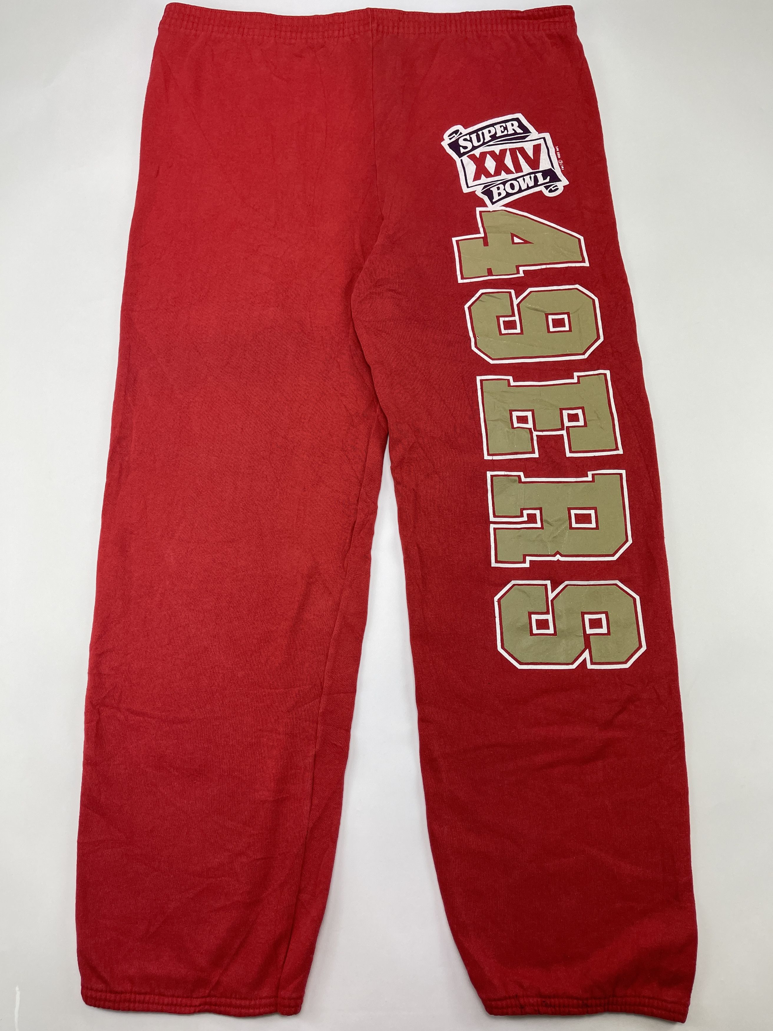 American Trench × NFL NFL San Francisco 49ers pants, 1989, Trench, vintage, 80s M Size US 32 / EU 48 - 1 Thumbnail