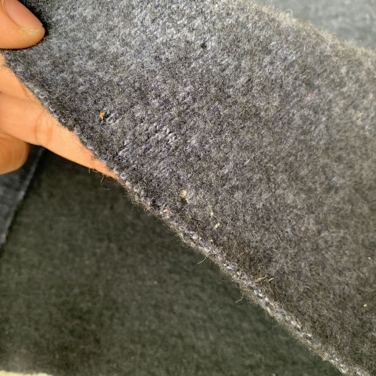 Kapital Japan Wool Coat + Parts Leather