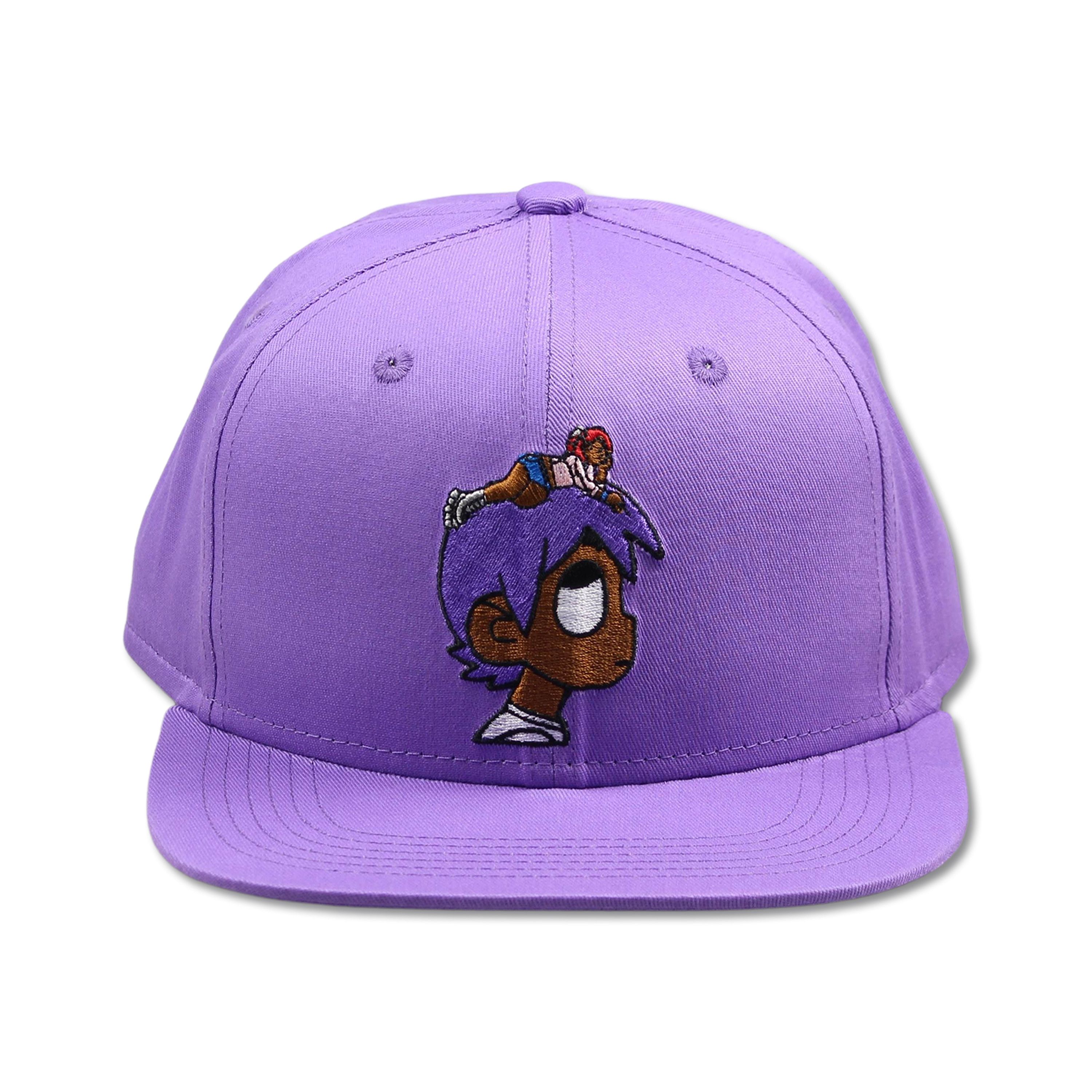 Japanese Brand Lil Uzi Vert Purple Hat Snapback Size ONE SIZE - 1 Thumbnail