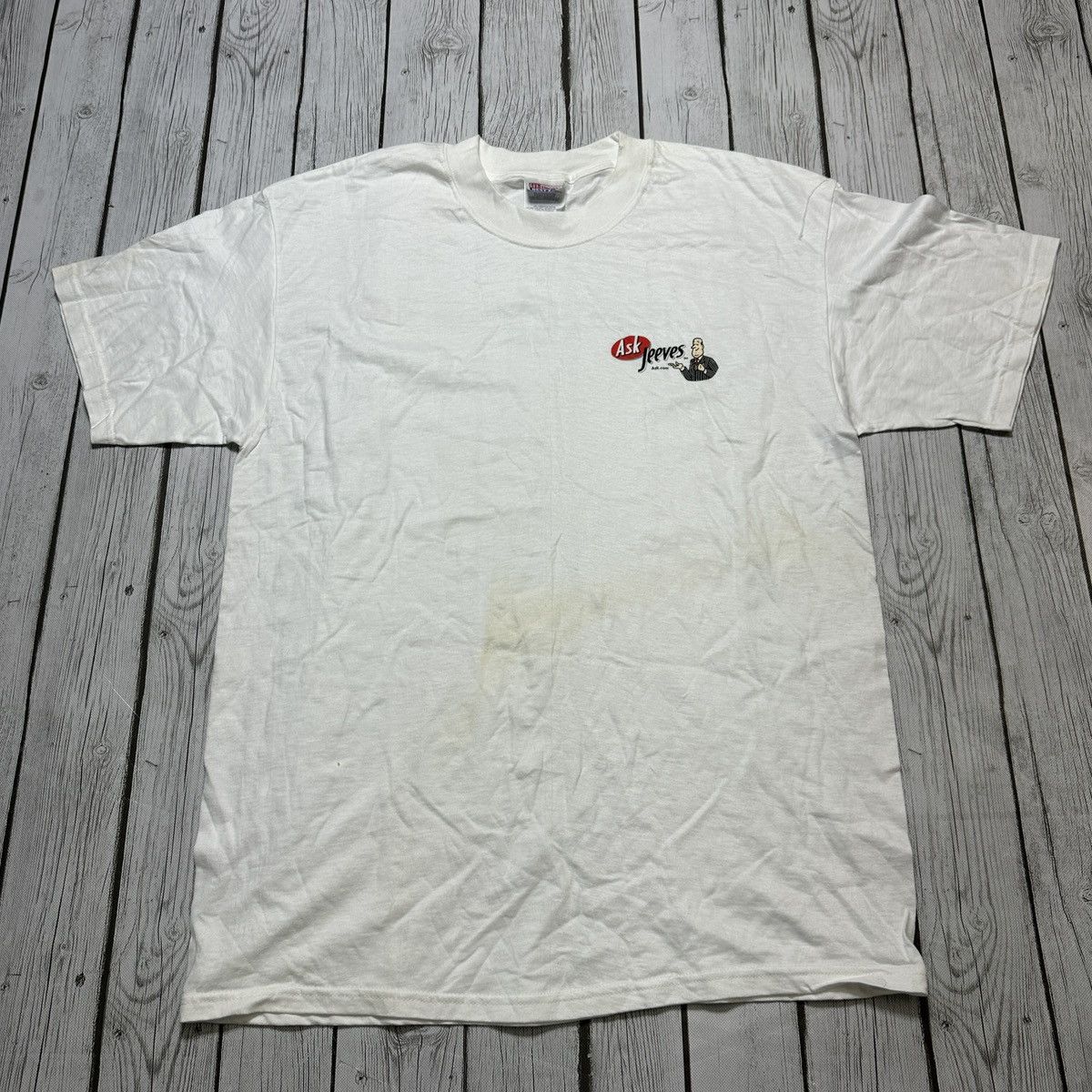 Hanes × Vintage Vintage Ask.com tee Size US L / EU 52-54 / 3 - 2 Thumbnail
