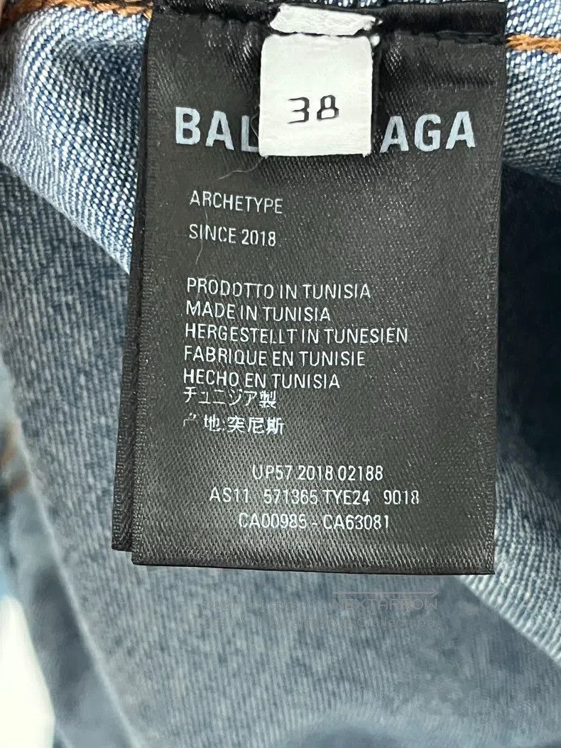 Balenciaga Balenciaga Denim Shirt Size XS / US 0-2 / IT 36-38 - 5 Thumbnail