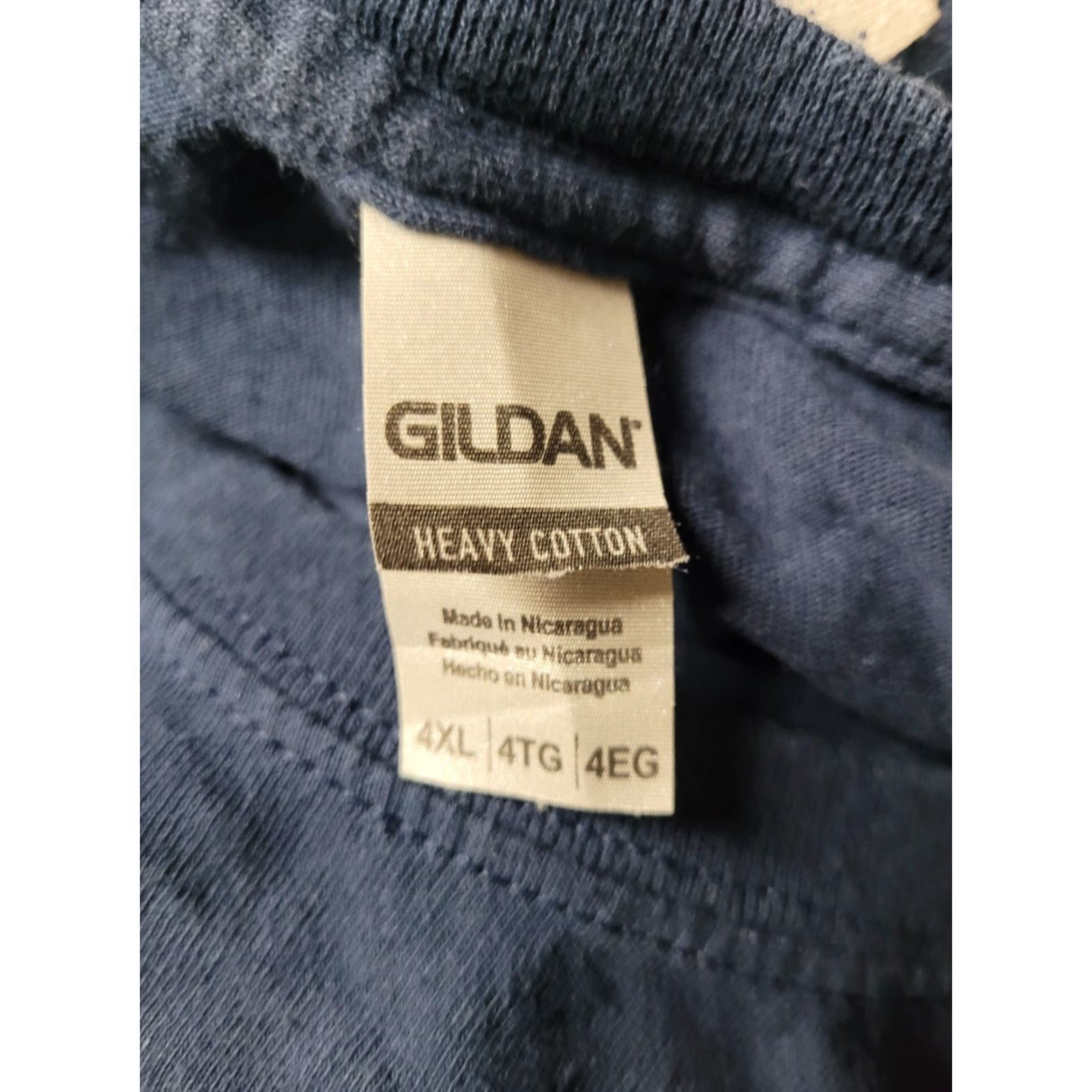 Gildan VINTAGE Social House 103 T Shirt 4XL XXXXL Blue 100% Cotton Gildan Men Crew Neck Short Sleeve Graphic Tee Beer Bar Restaurants Food Dundee MI Size US XXL / EU 58 / 5 - 4 Thumbnail