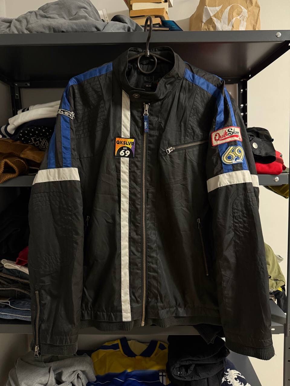 Quiksilver Vintage 90’s Quicksilver Moto Jacket Size US M / EU 48-50 / 2 - 1 Thumbnail