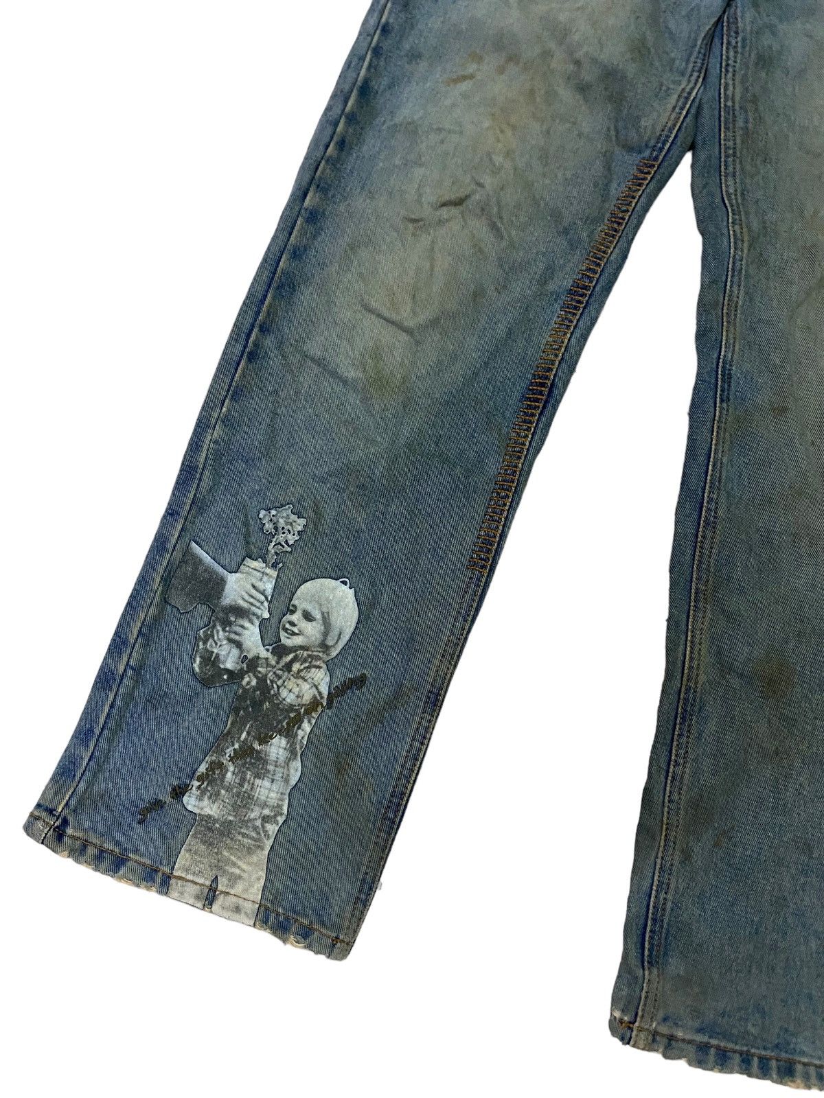 Japanese Brand × LRG × Vintage Vintage Japanese Lrg Art Denim Size US 31 - 2 Thumbnail
