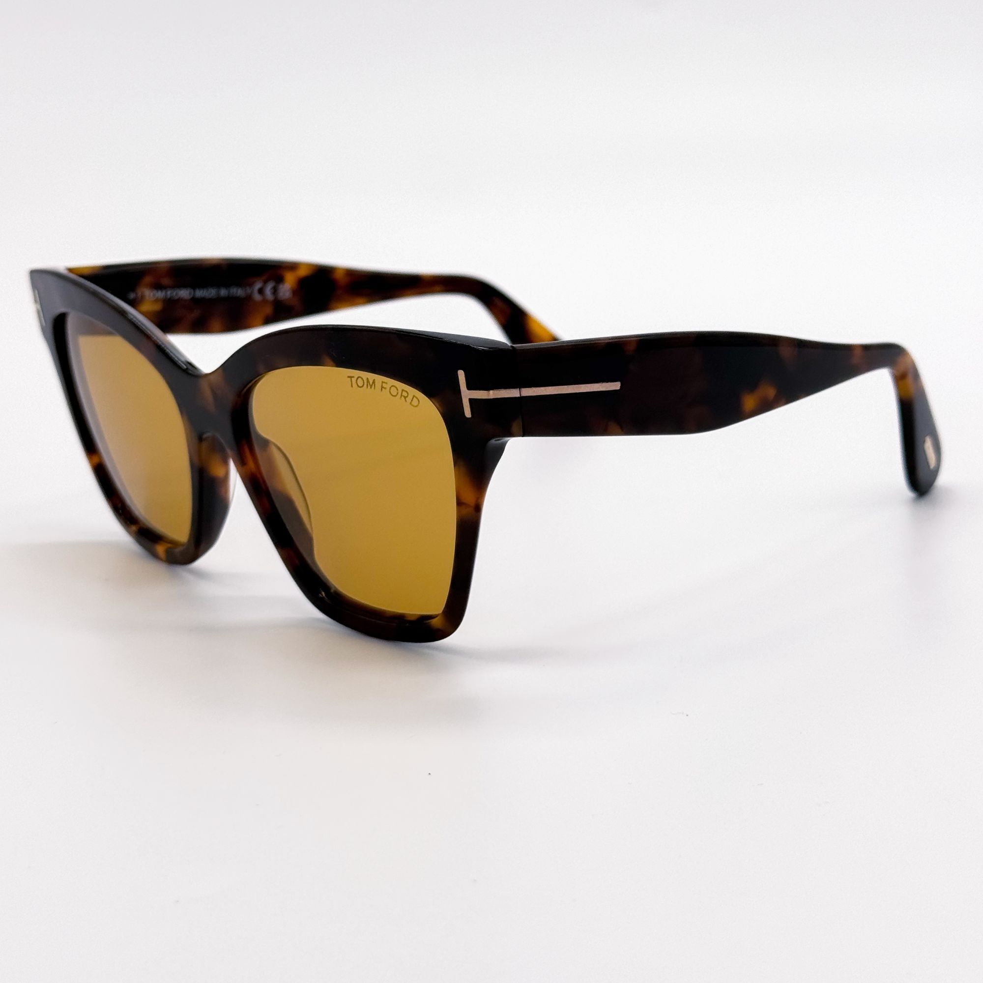 Tom Ford NEW TOM FORD ELVIRA SUNGLASSES TF1217 52E HAVANA FT1217 Size ONE SIZE - 3 Thumbnail
