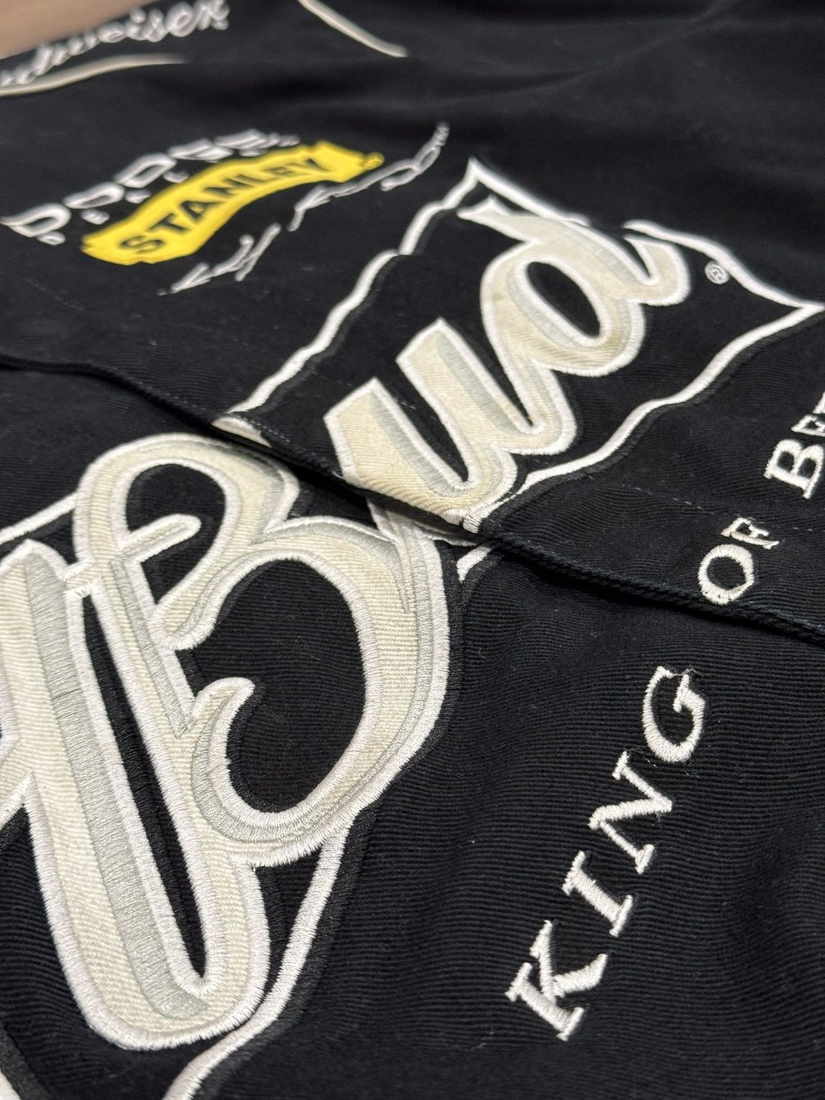 JH Design VINTAGE JEFF HAMILTON BUDWEISER RACING JACKET Size US L / EU 52-54 / 3 - 15 Thumbnail