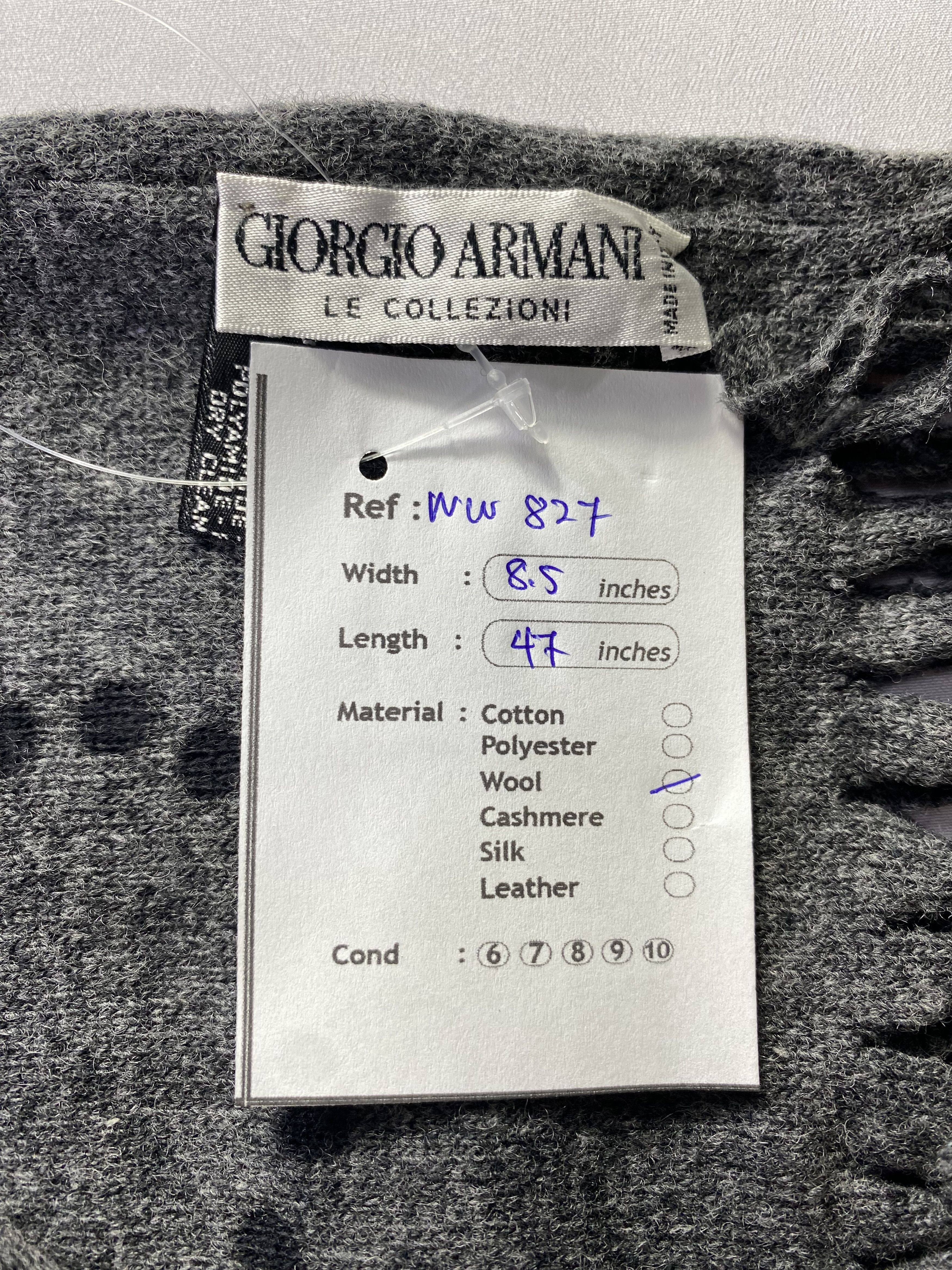Giorgio Armani Giorgio Armani Scarf / Muffler / Neckwear - WW827 Size ONE SIZE - 6 Thumbnail