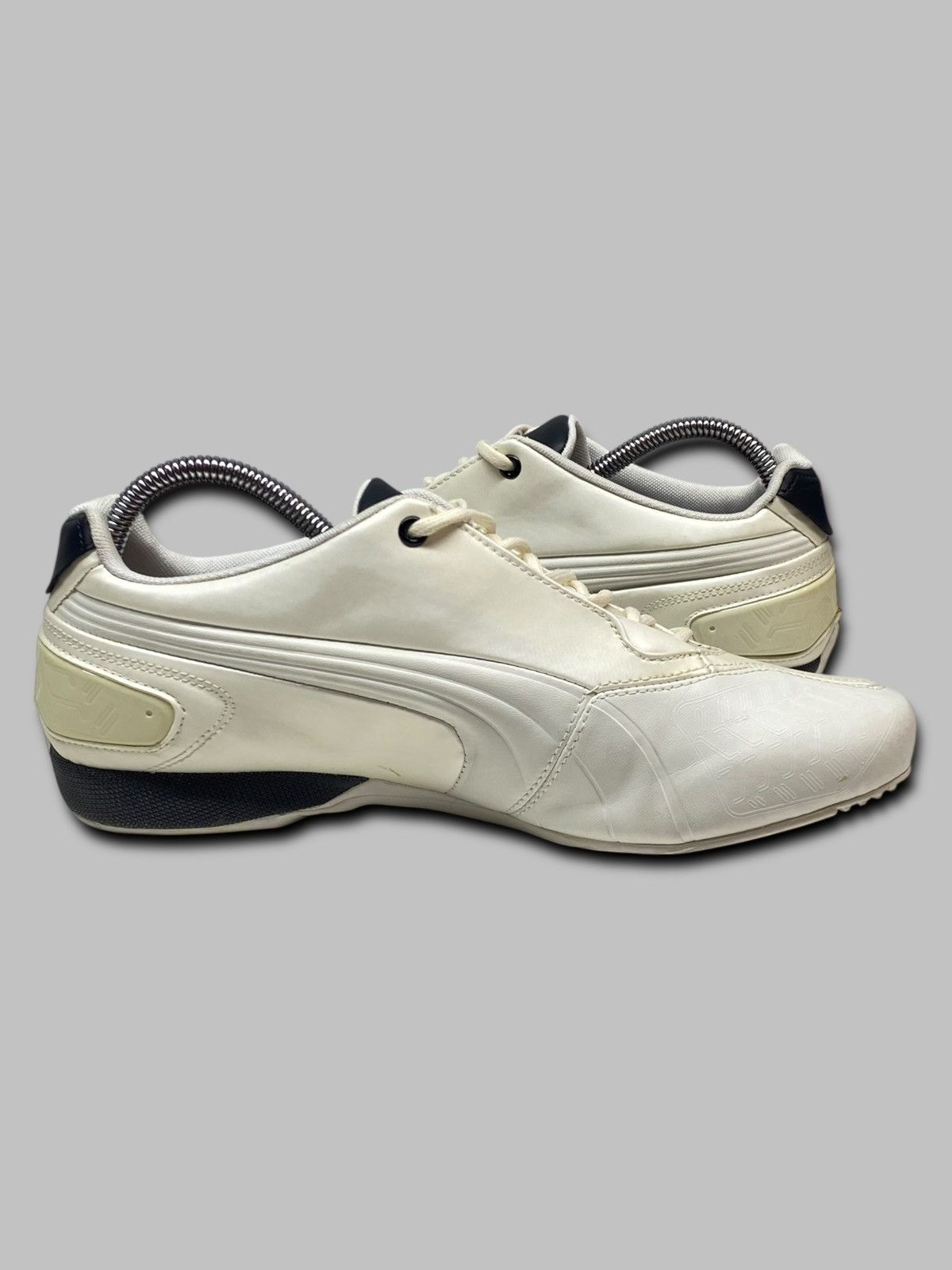 Puma PUMA SPEEDCAT 2000s VINTAGE WHITE LEATHER SNEAKERS Size US 8.5 / EU 41-42 - 2 Thumbnail