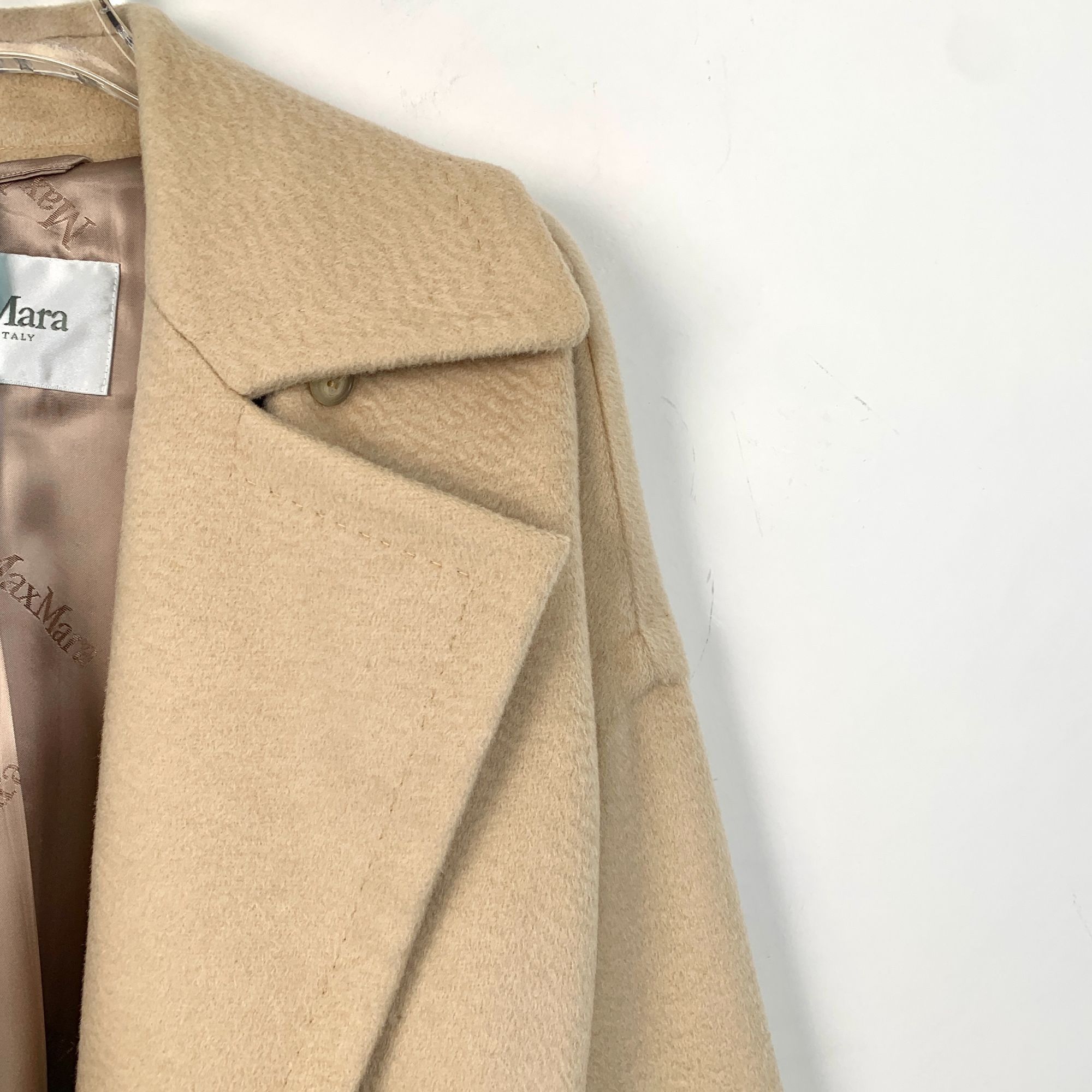 Max Mara Max Mara Womens Belted Wool & Cashmere Blend Coat Size 38 Be Size XS / US 0-2 / IT 36-38 - 3 Thumbnail