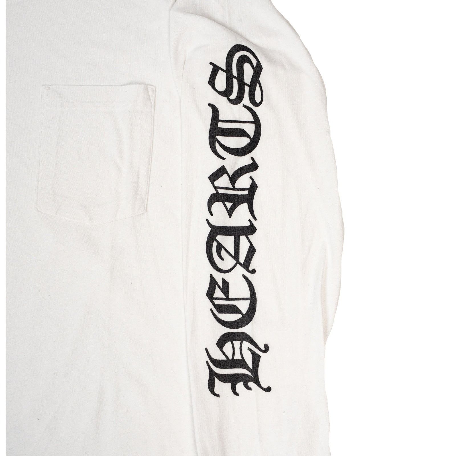 Chrome Hearts Neck Logo Long Sleeve 'White' Size US XL / EU 56 / 4 - 4 Thumbnail