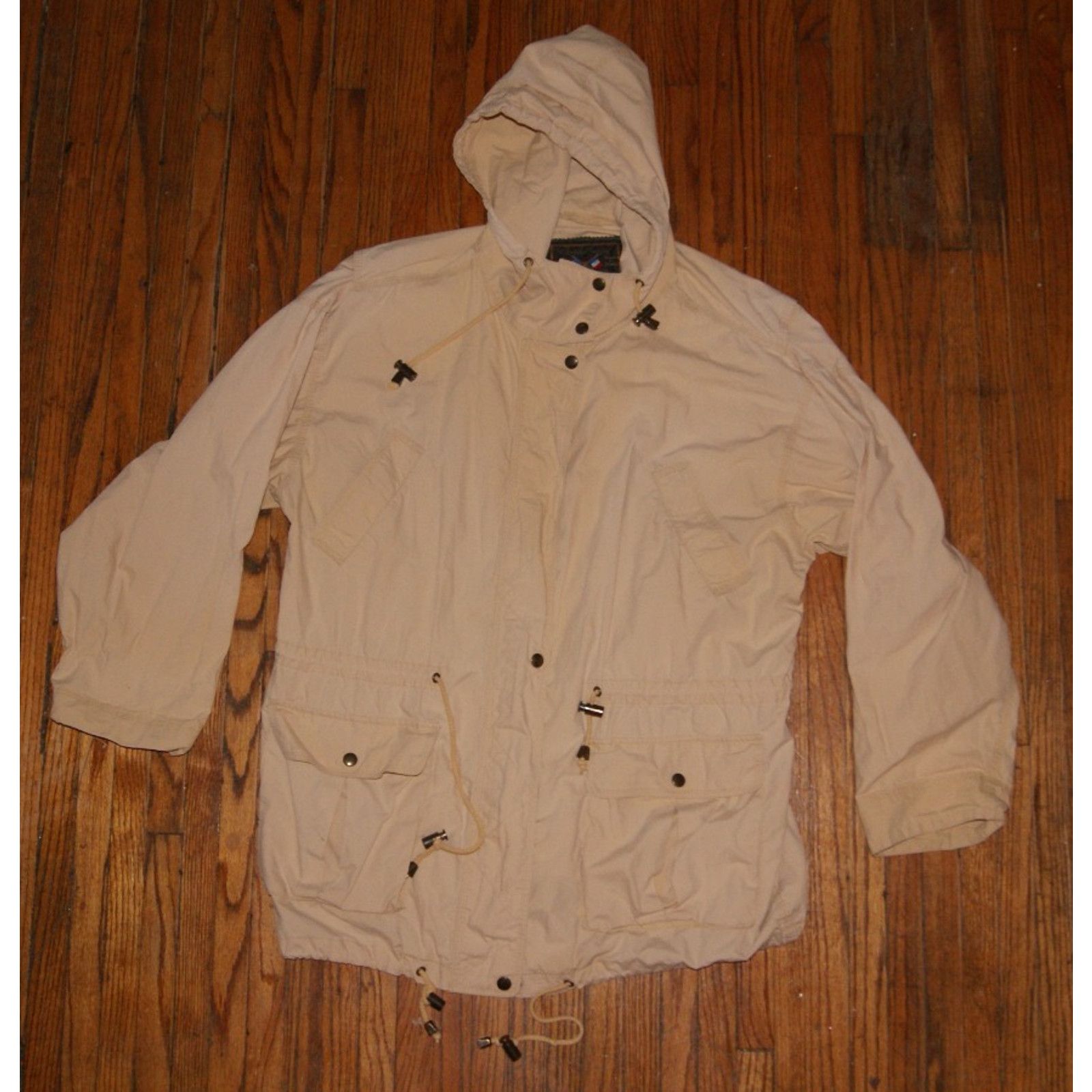 Express VTG Express Country Long Hooded Parka Pockets Jacket Mens L Size US L / EU 52-54 / 3 - 1 Thumbnail