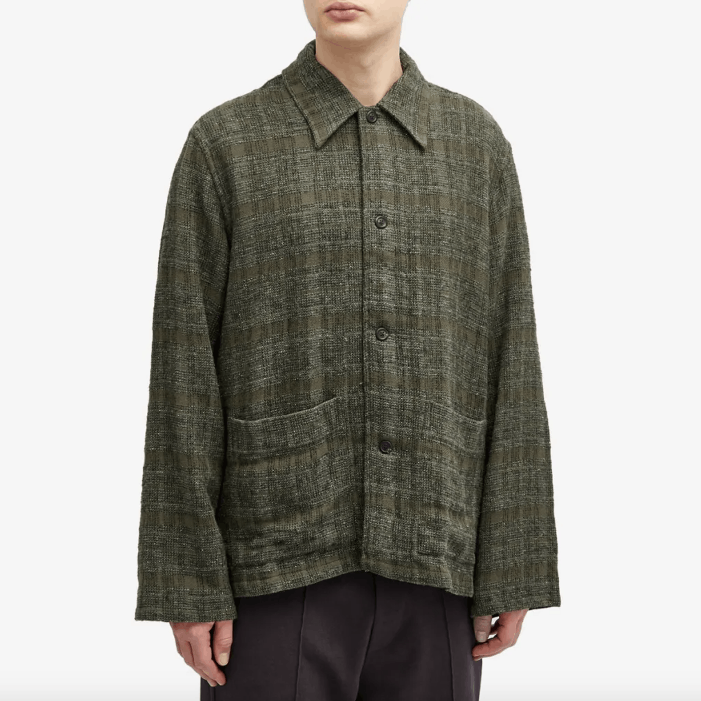 Our Legacy Haven Jacket Seaweed Sparse Check Relaxed 54 Size US L / EU 52-54 / 3 - 7 Thumbnail