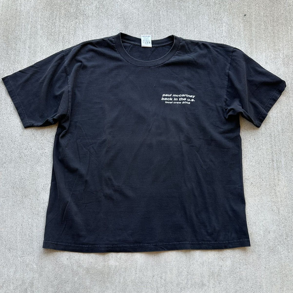 Band Tees × Vintage Vintage Paul McCartney Concert T Shirt 02 Back In The US Size US XL / EU 56 / 4 - 1 Thumbnail
