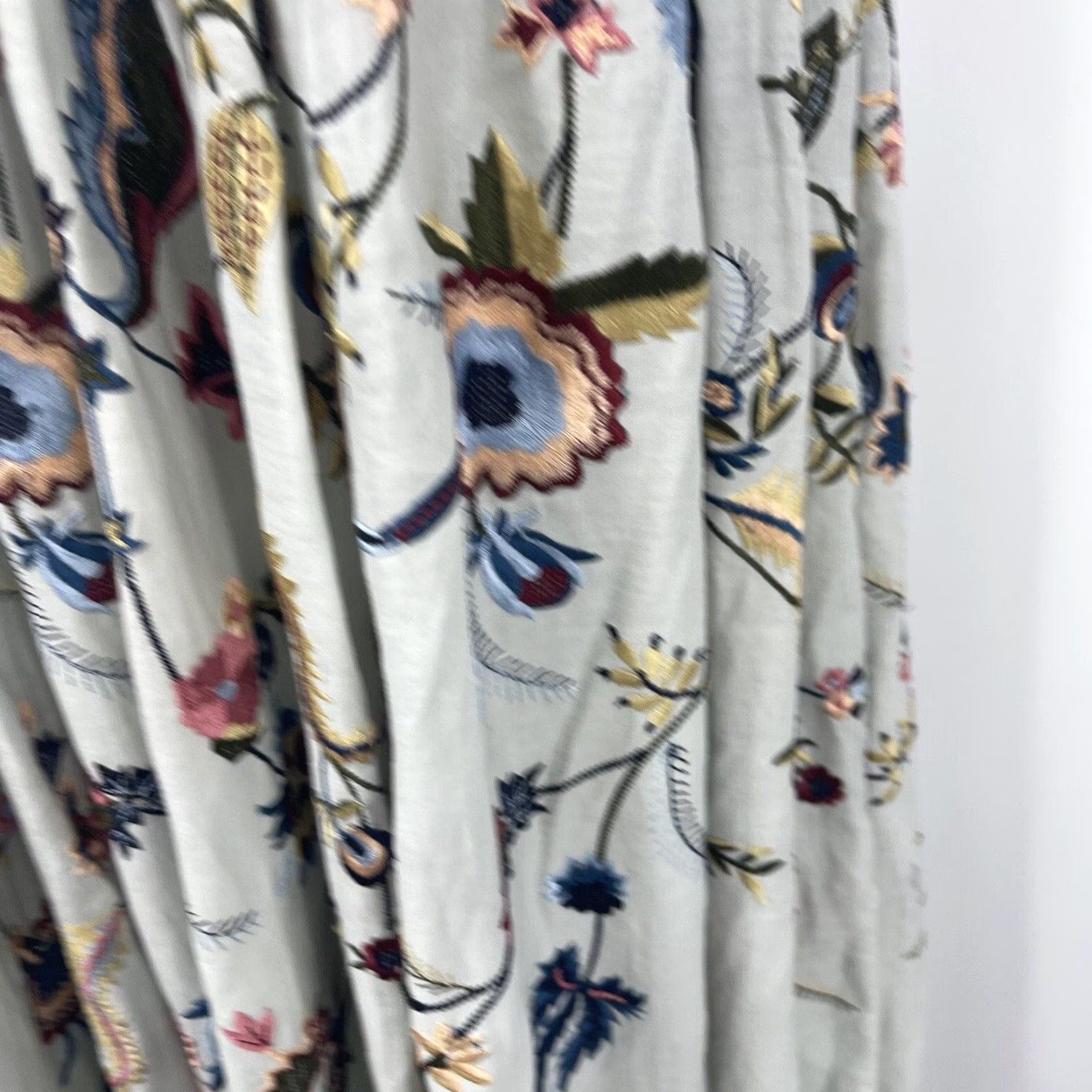 Anthropologie VINTAGE Anthropologie Maxikleid Women's S Gray Floral Sleeveless V-Neck Casual Elegant Spring Summer 2024 Girls Size S / US 4 / IT 40 - 7 Thumbnail