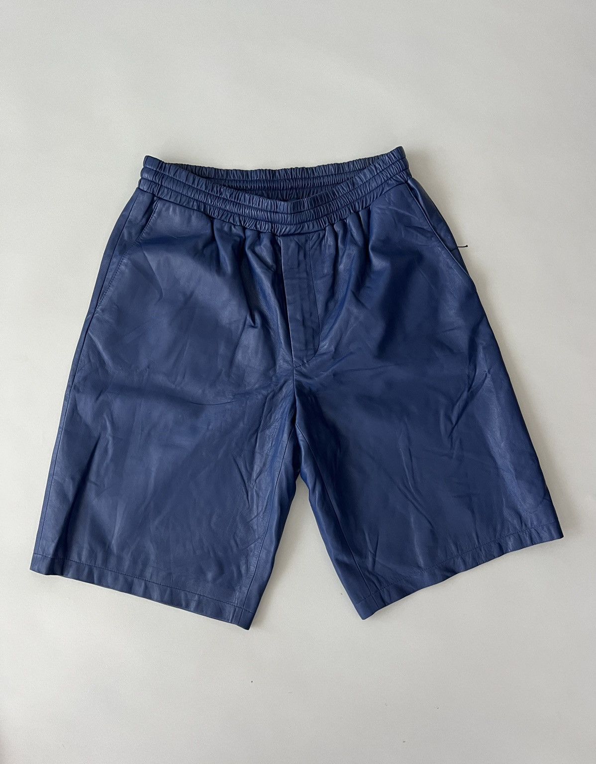 Prada Prada Nappa Leather Bermudas Size US 32 / EU 48 - 9 Thumbnail