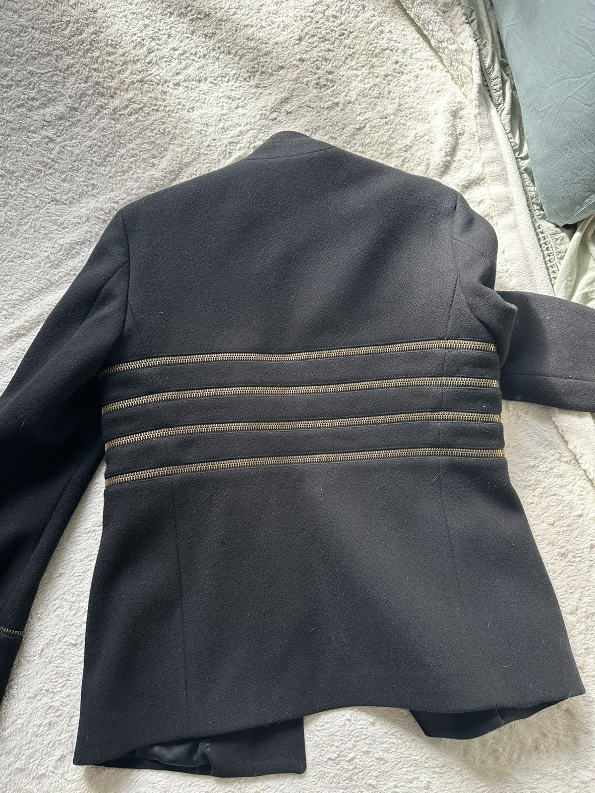 Trussardi Trussardi 1911 | Multi-Zipper Military Statement Coat Size US M / EU 48-50 / 2 - 4 Thumbnail