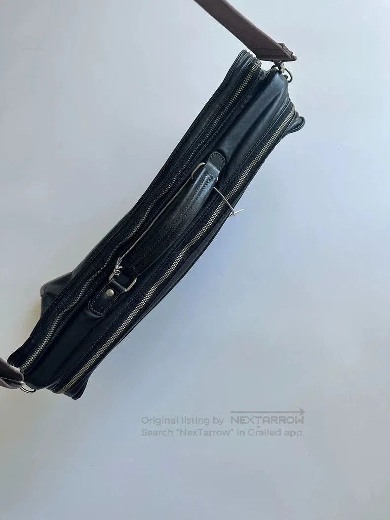 Jean Paul Gaultier Jean Paul Gaultier Double-Layer Leather Crossbody Bag. Size ONE SIZE - 7 Thumbnail
