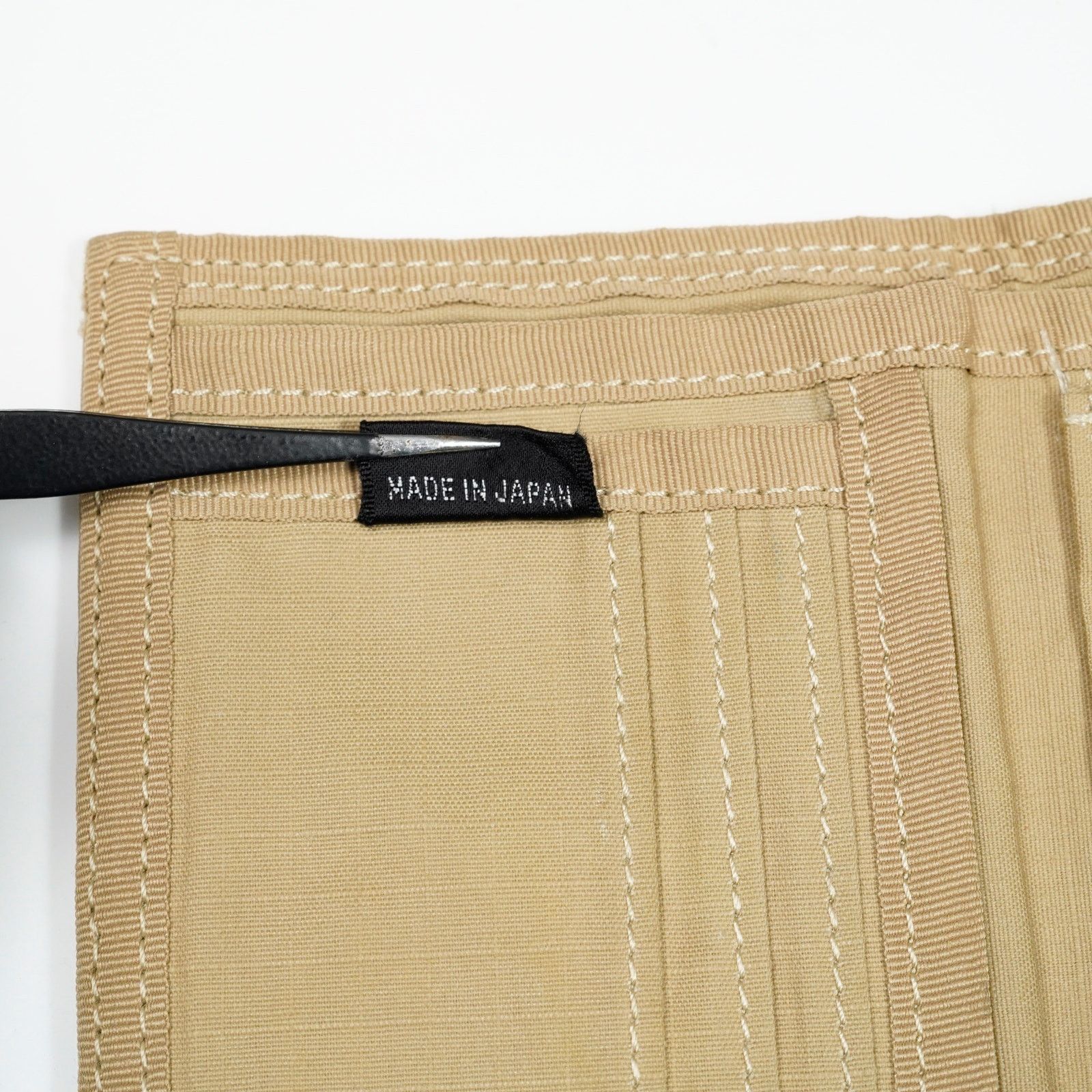Porter Porter Yoshida Nylon Twill Wallet Beige Made in Japan Size ONE SIZE - 10 Thumbnail
