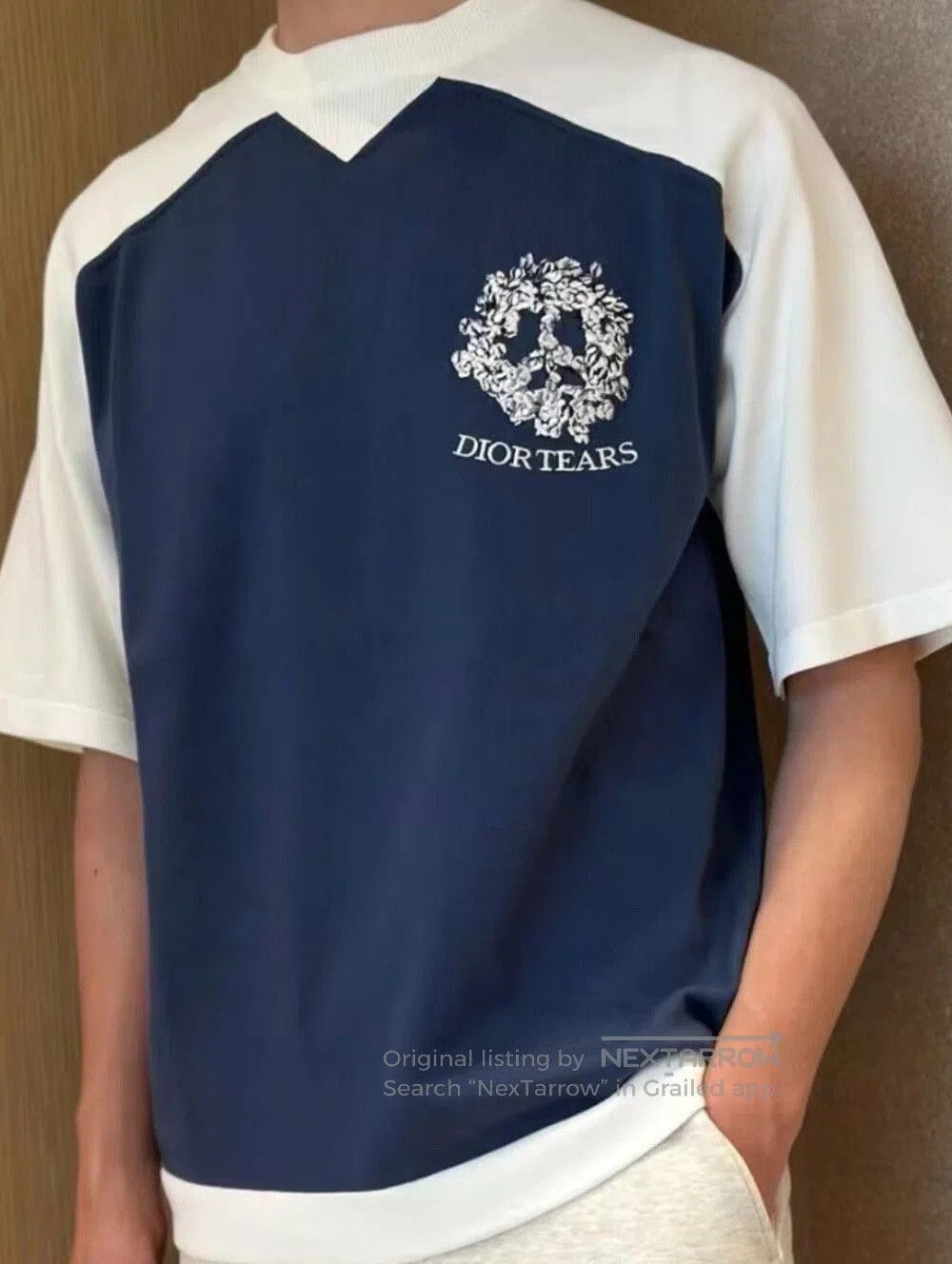 Dior Dior X Denim Tears Knit Short Sleeve Shirt. Size US L / EU 52-54 / 3 - 6 Thumbnail