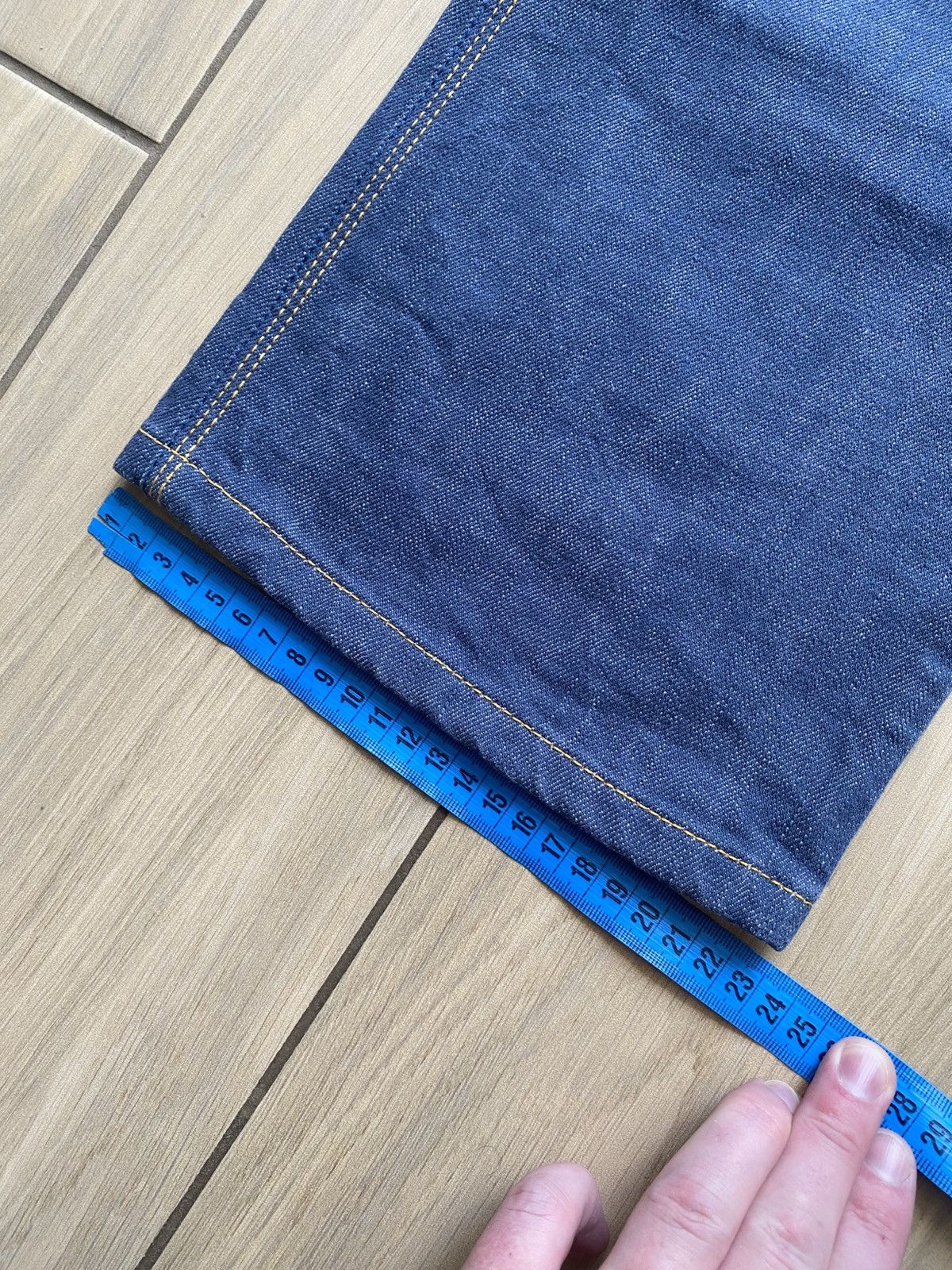 Louis Vuitton Louis Vuitton dark blue men's jeans Size US 33 - 20 Thumbnail