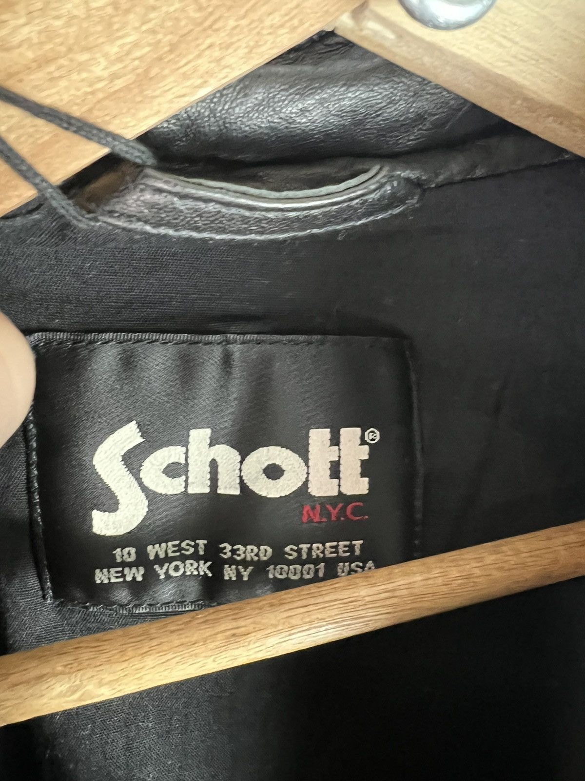 Schott Schott RARE Leather Jacket Y2k Size US S / EU 44-46 / 1 - 4 Thumbnail