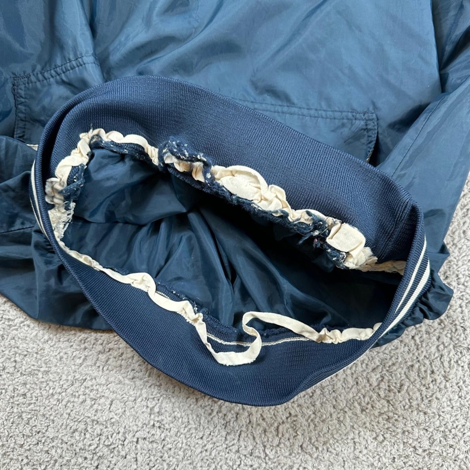 Other Vintage Windless Mens 44 Navy Blue Zip Pullover Jacket XXL Size US XXL / EU 58 / 5 - 7 Thumbnail