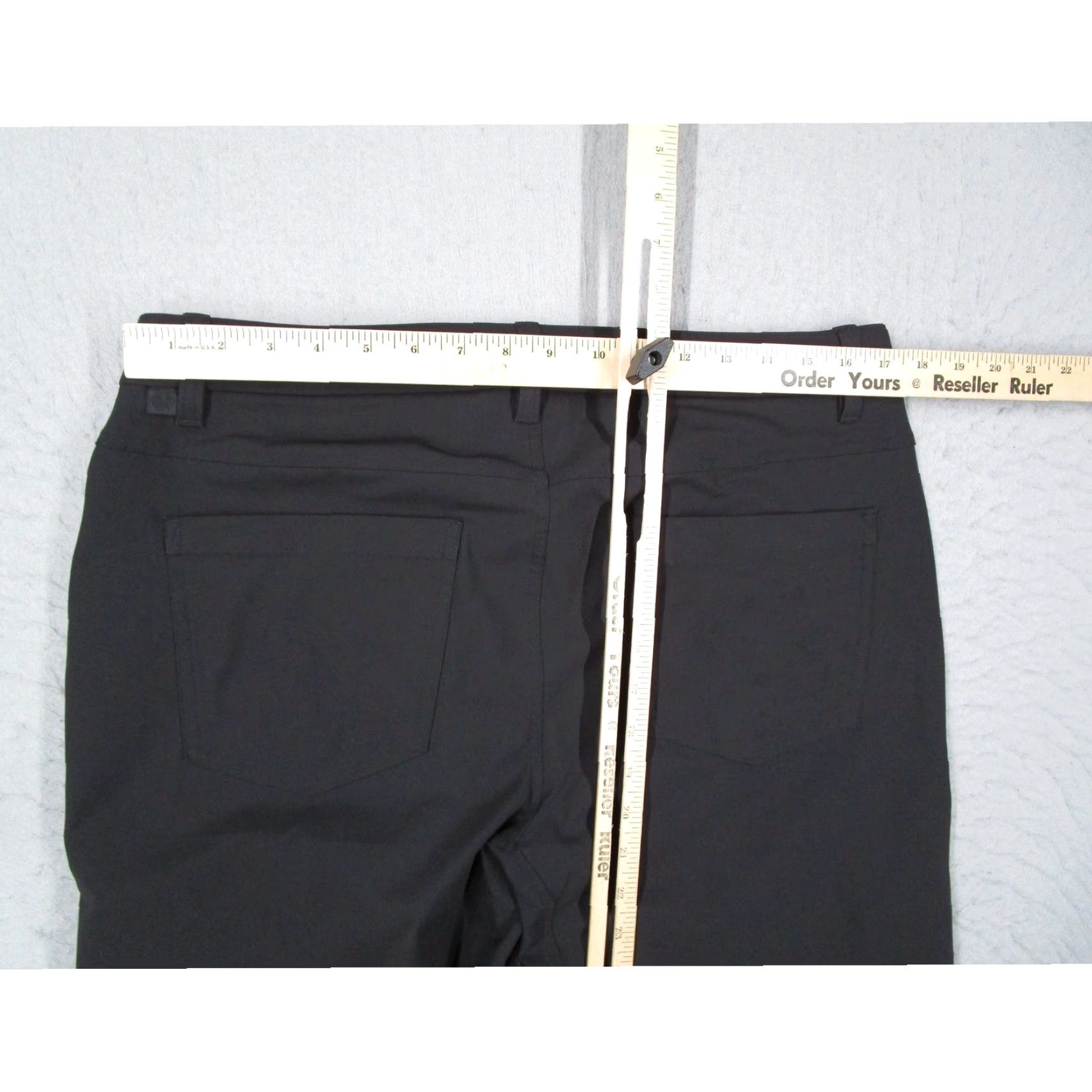 Lululemon Lululemon ABC Pant Mens 34 Black Slim 5 Pocket Tech Trousers LM5ALWS.0 Size US 34 / EU 50 - 4 Thumbnail